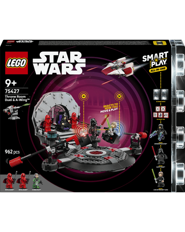 LEGO Star Wars SMART Play: Throne Room Duel & A-Wing 7