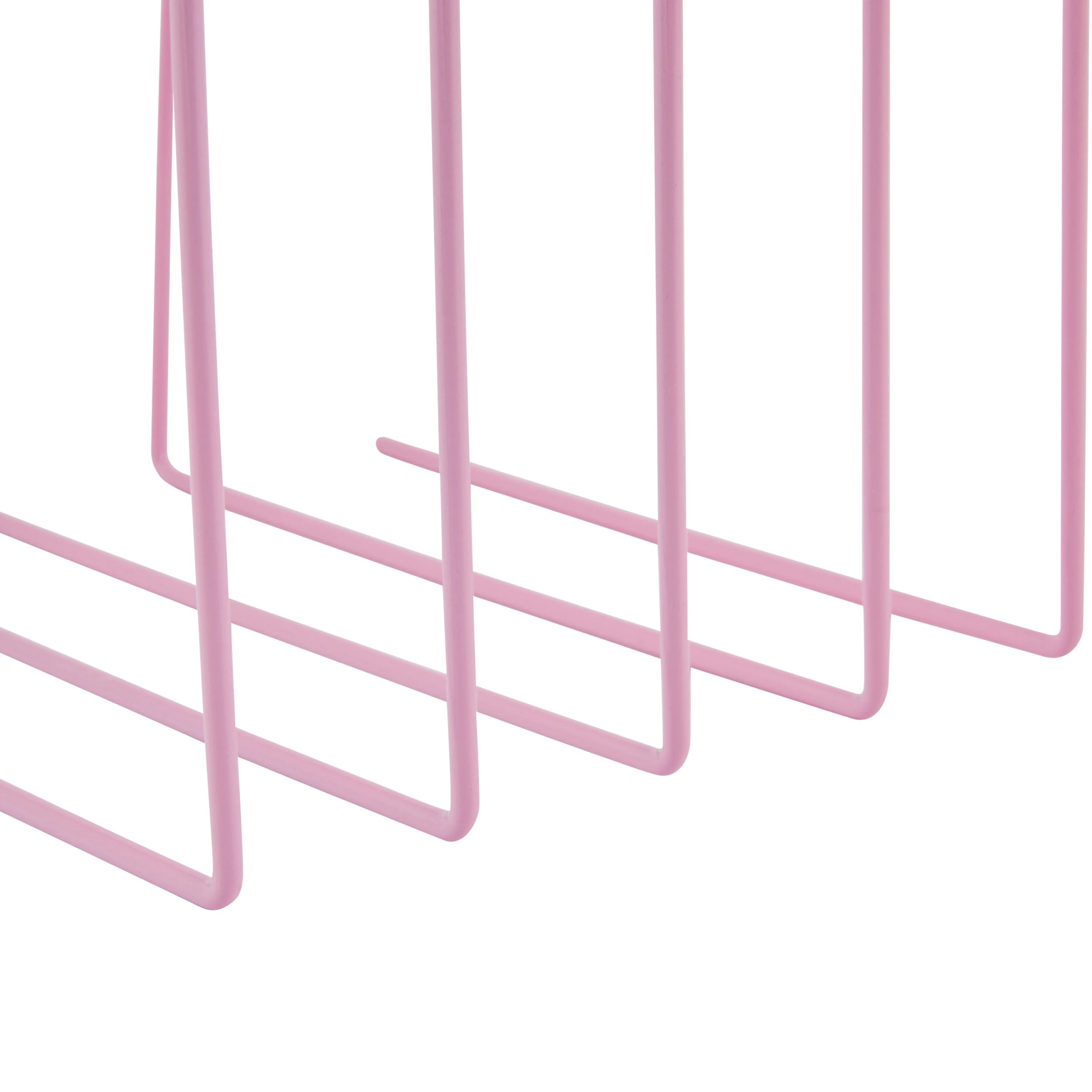 6 Wire File Holder - Pink, 6 of 7