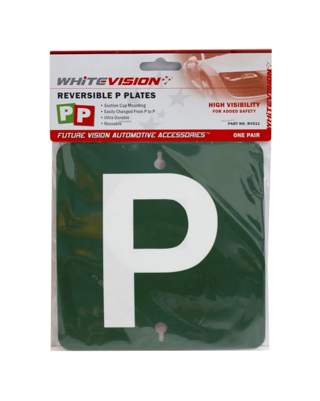 Whitevision Reversible P Plates - VI