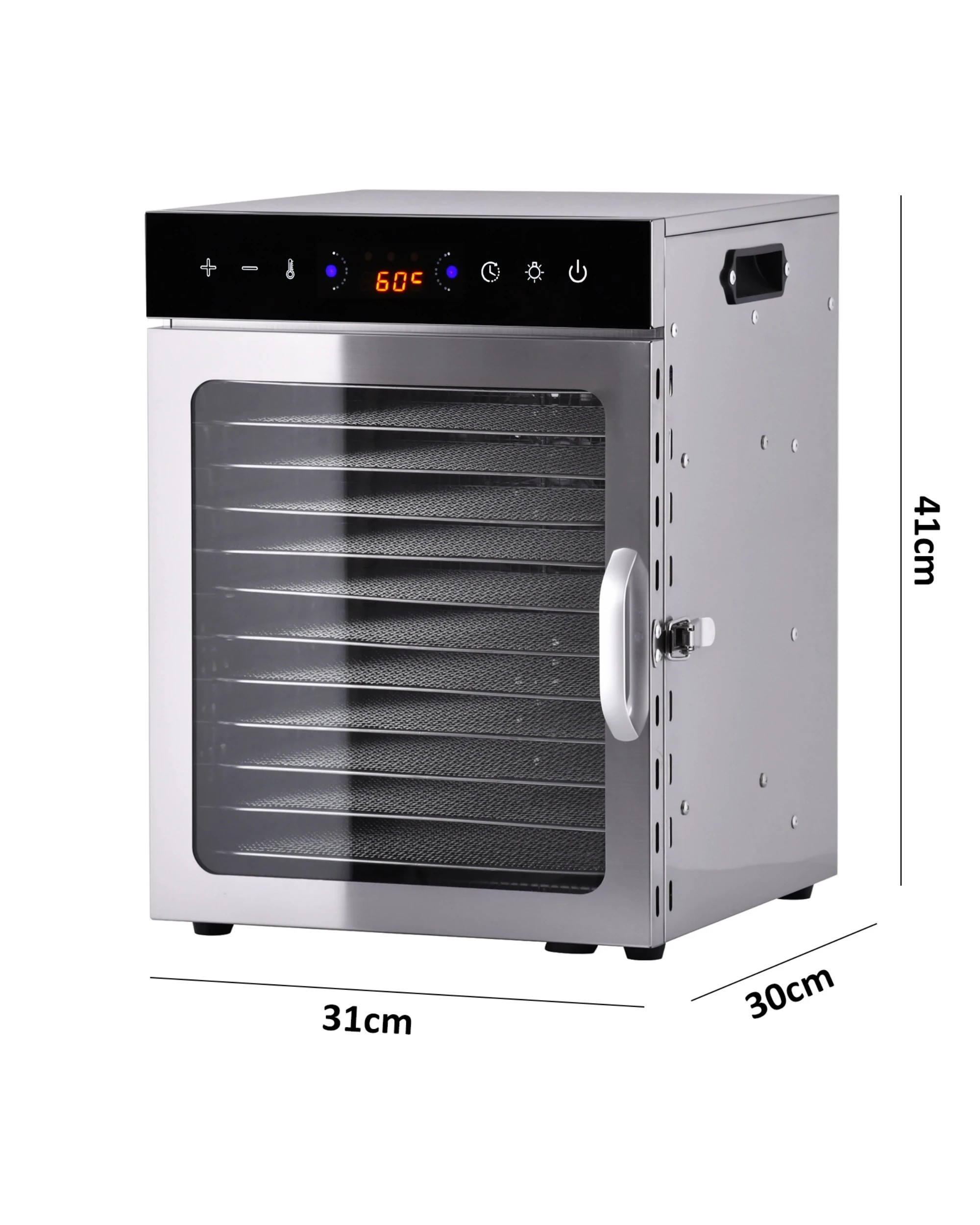 5 Advwin Food Dehydrator, 10 Trays Electric Fruit & Meat Dryer, 5 of 5