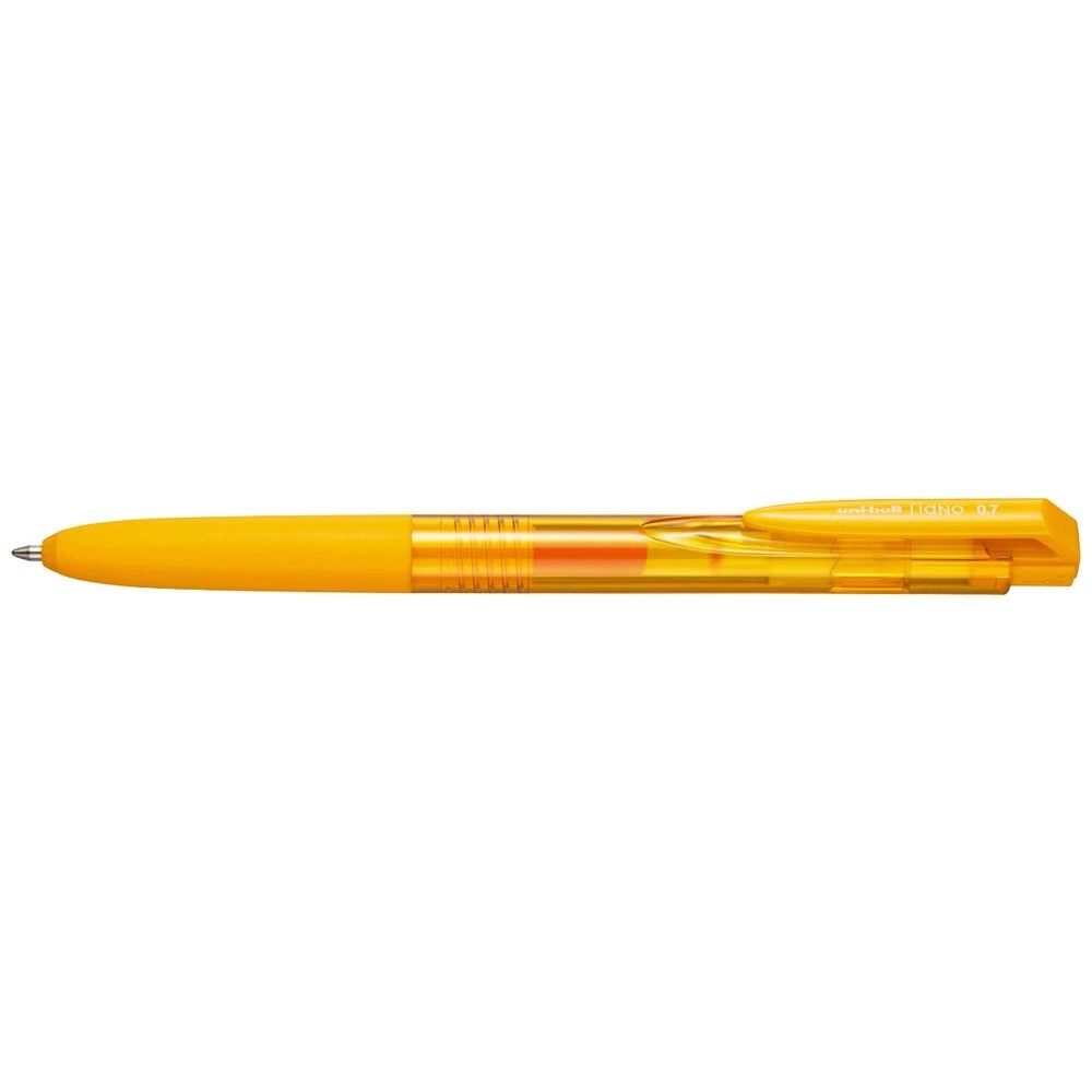 1 Uniball Signo RT1 Retractable Gel Pen 0.7mm Golden Yellow, 1 of 1