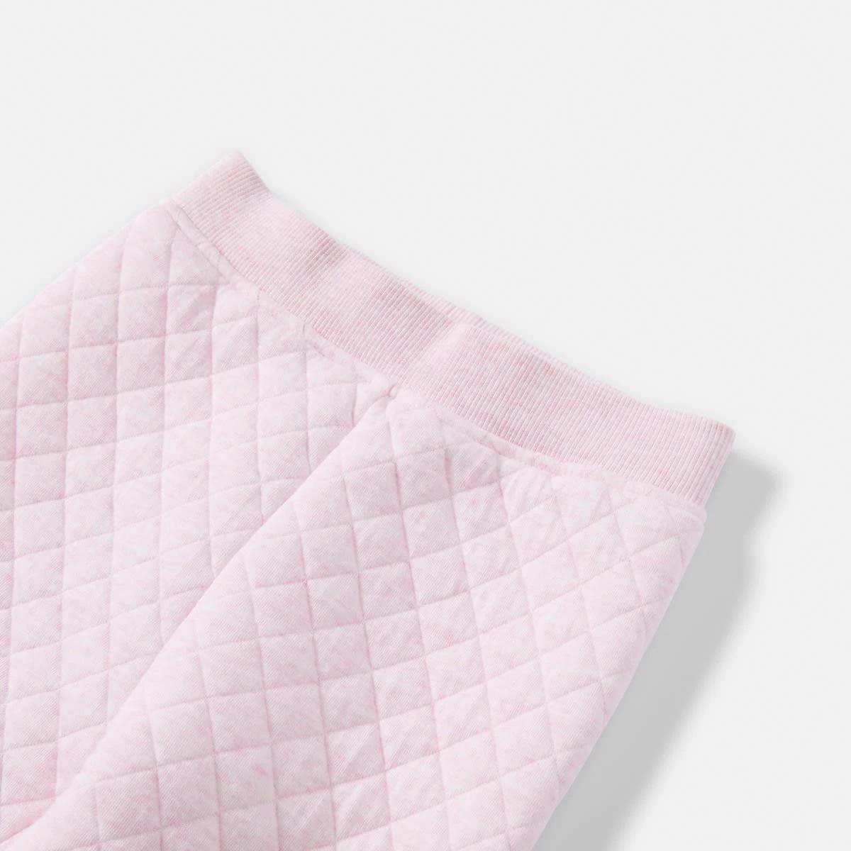 3 Quilted Trackpants Pink Marle, 3 of 3