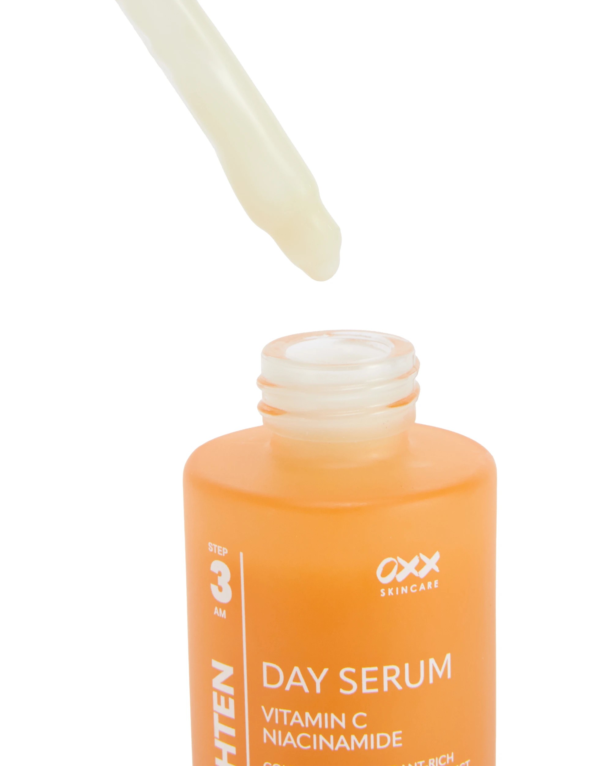 2 OXX Skincare Brighten Step 3 AM Day Serum 30ml - Vitamin C and Niacinamide, 2 of 3