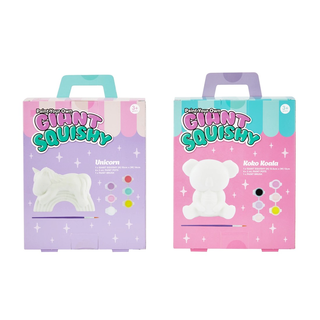 10 Paint Your Own Giant Squishy - Assorted, 10 of 10