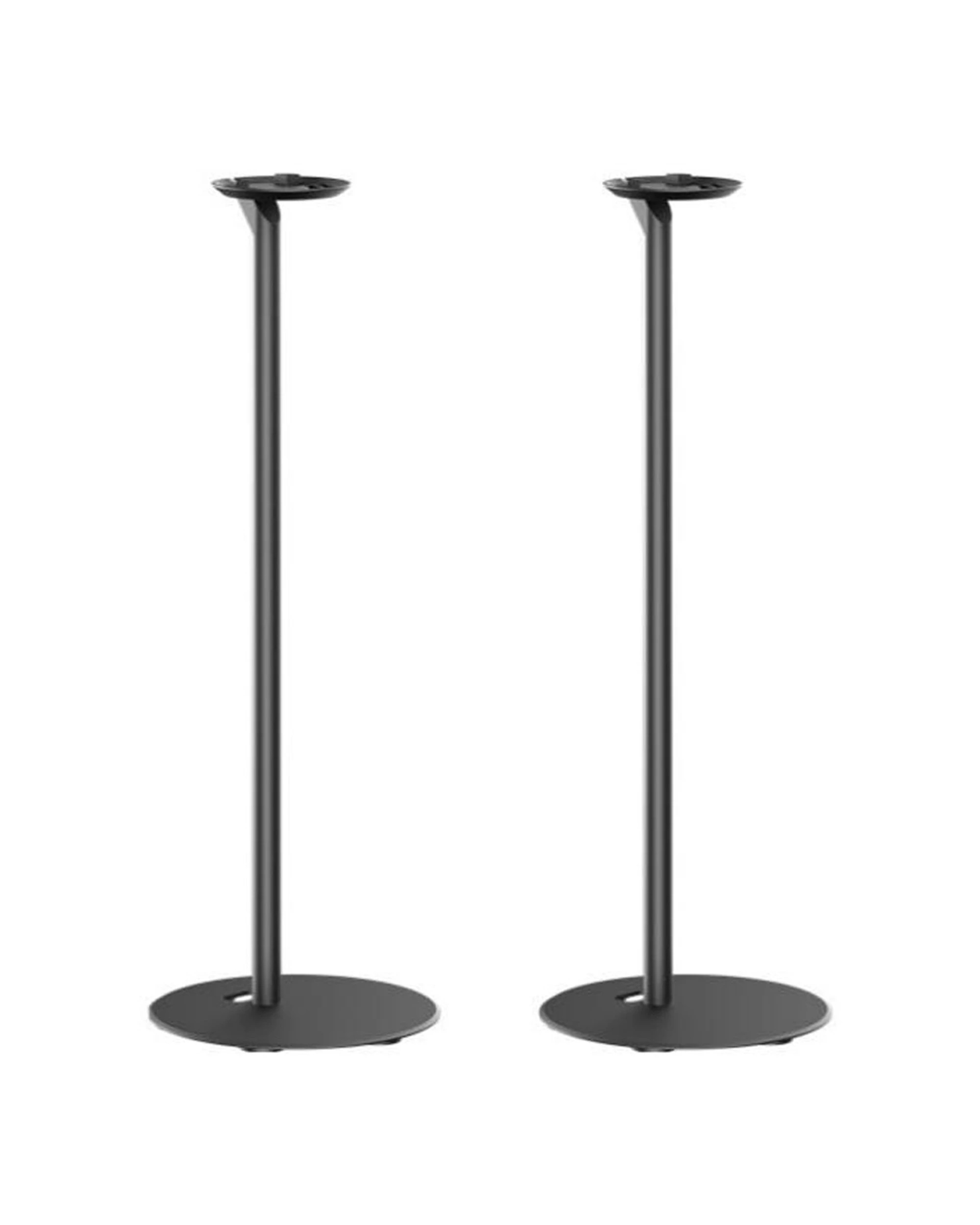 1 Goobay 2pc Speaker Stand Sonos Era 100 Cable Management System Metal - Black, 1 of 1