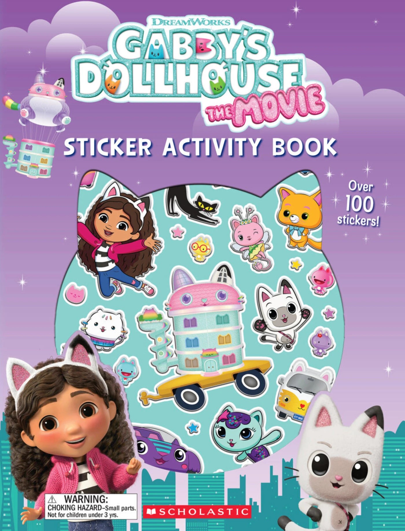 1 DreamWorks Gabby’s Dollhouse: The Movie Sticker Activity Book by Melissa Maxwell - Book