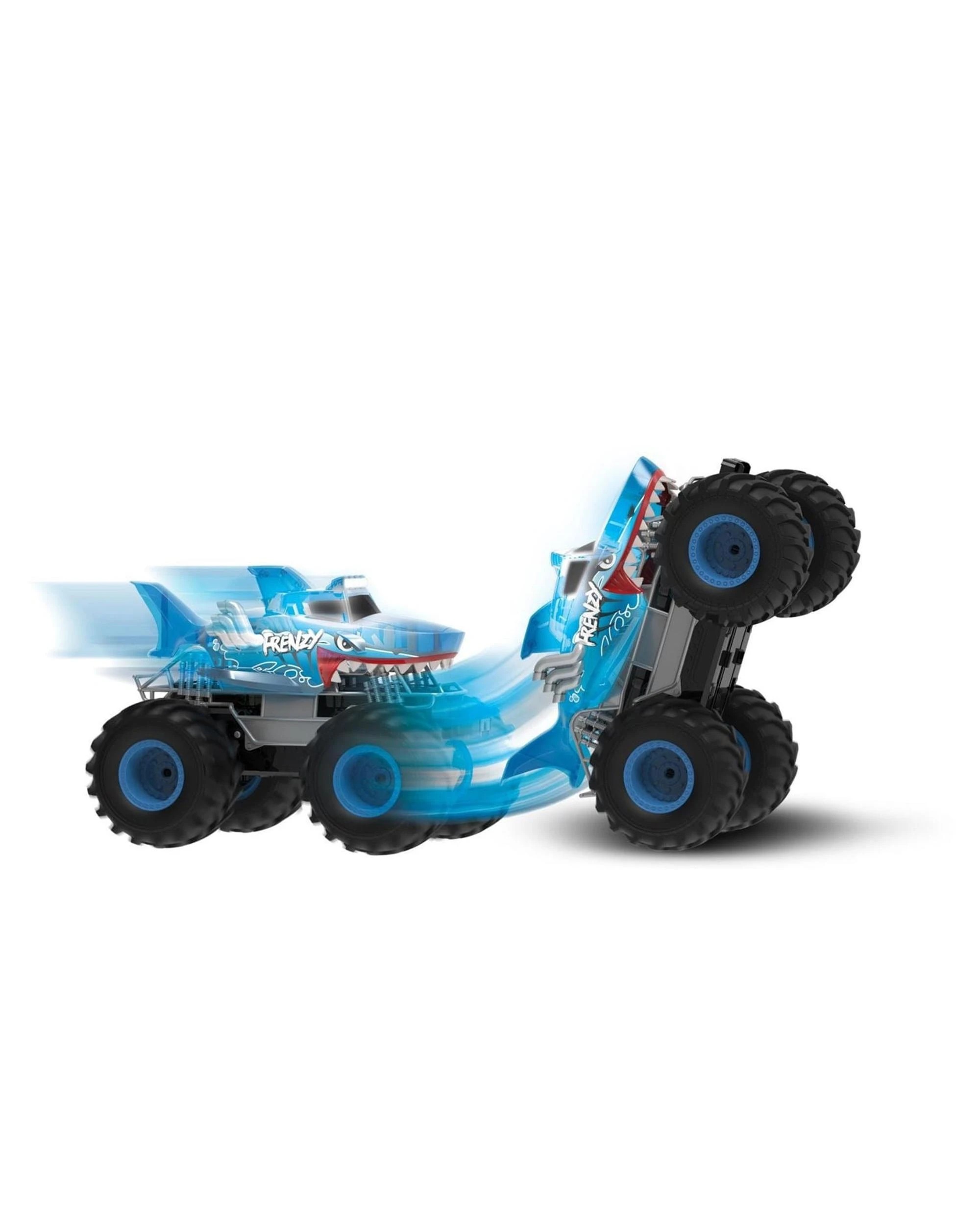 2 Revolt RC Radio Control Amphibious Shark Wheelie Monster, 2 of 5