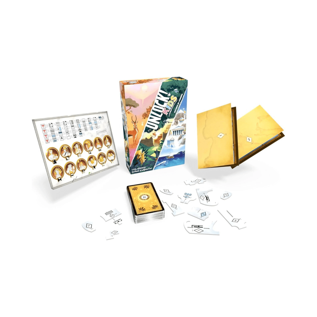 4 Space Cowboys Unlock! Kids Legendary Stories Card Game, 4 of 6