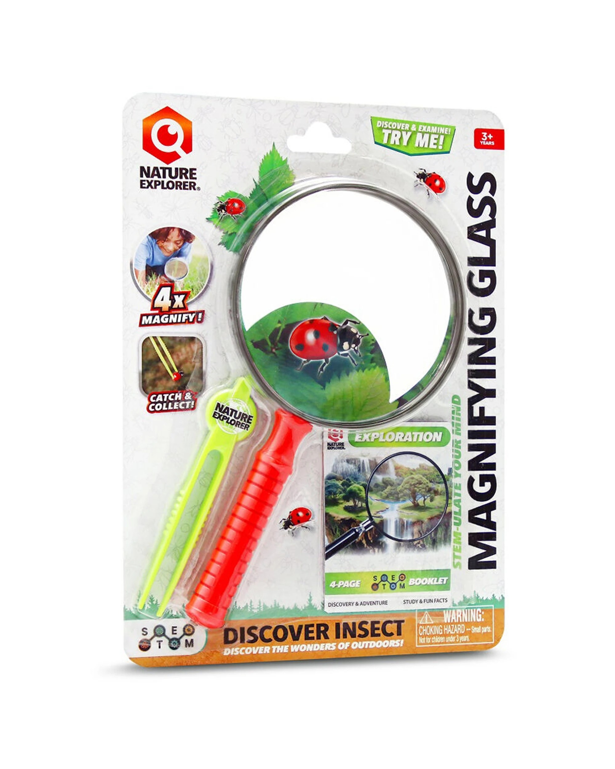 1 Nature Explorer Mega Zoom Magnifying Glass Kids Educational Toy - Multi, 1 of 2