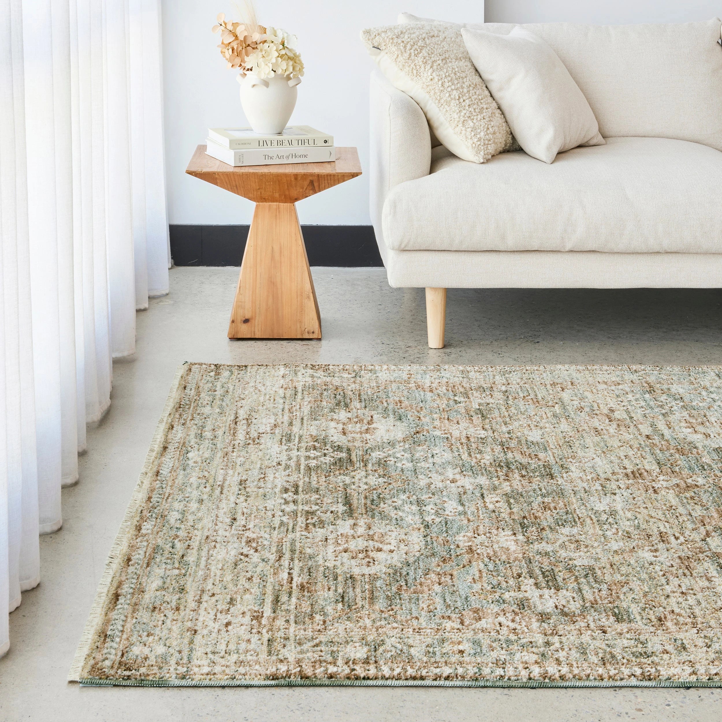 9 Common Ground Rugs Aegean 29 310x240cm - Green, 9 of 9