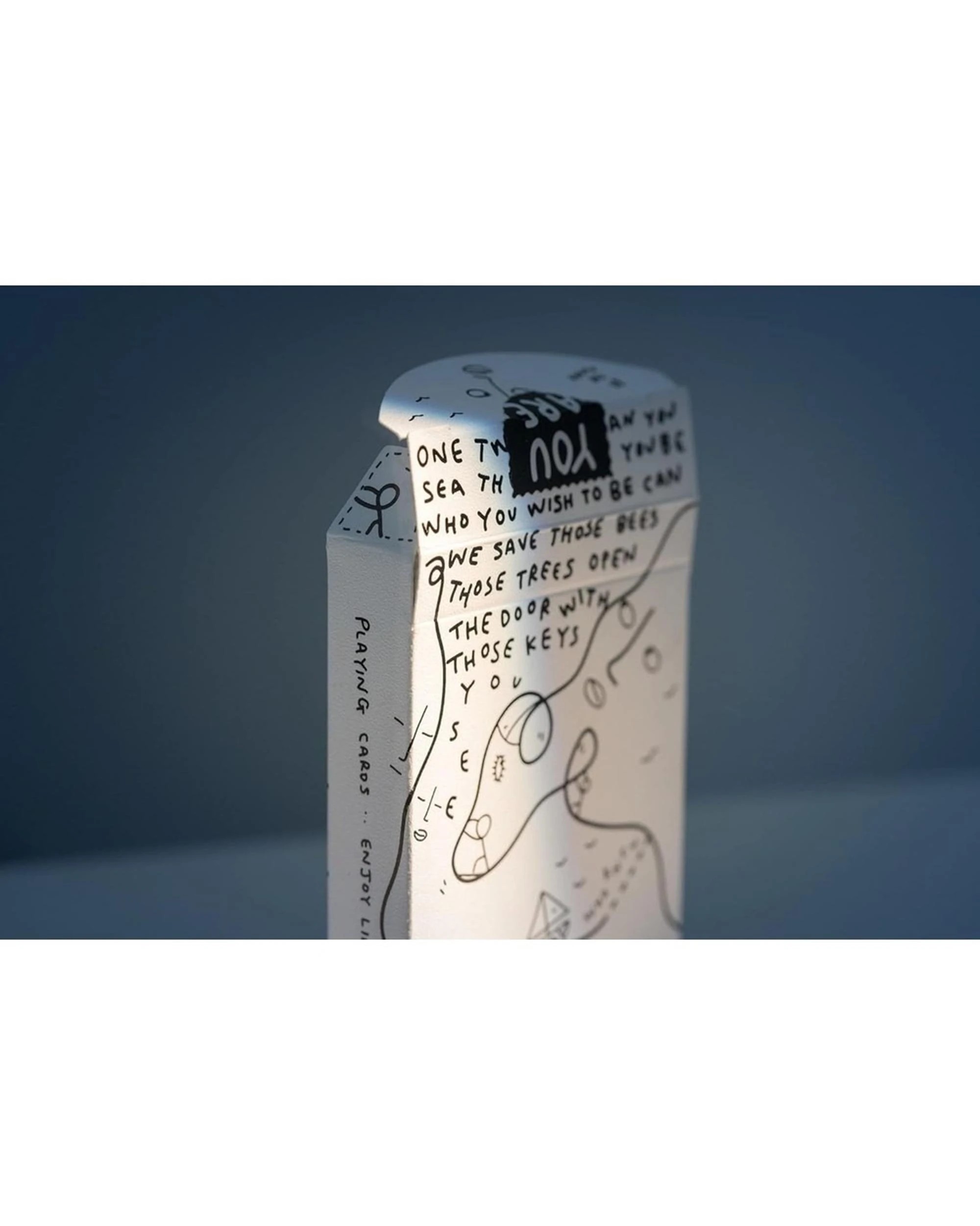 6 theory11 Shantell Martin Playing Cards - White, 6 of 6