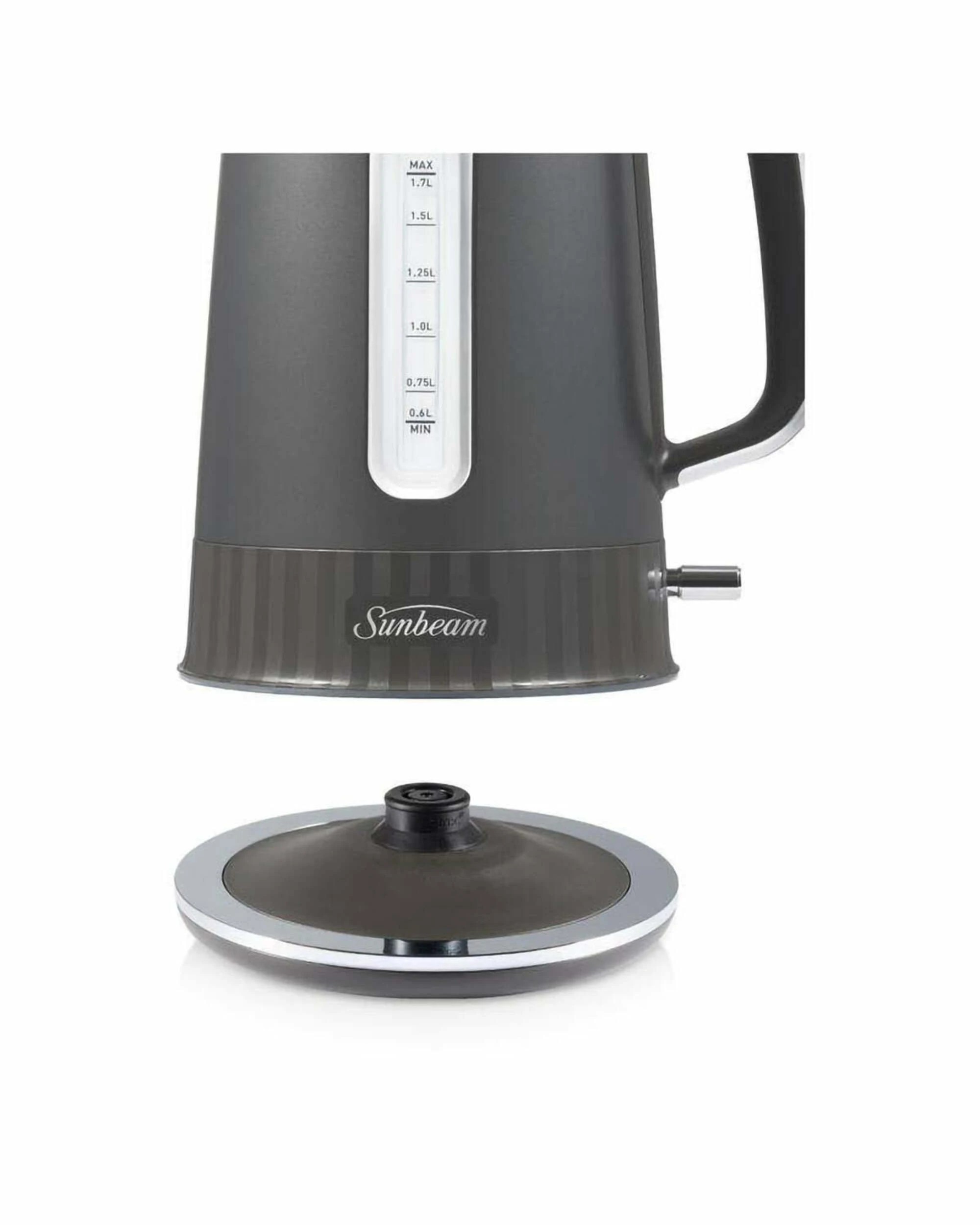 3 Sunbeam 1.7L French Riviera Collection Kettle - Graphite - GREY, 3 of 4