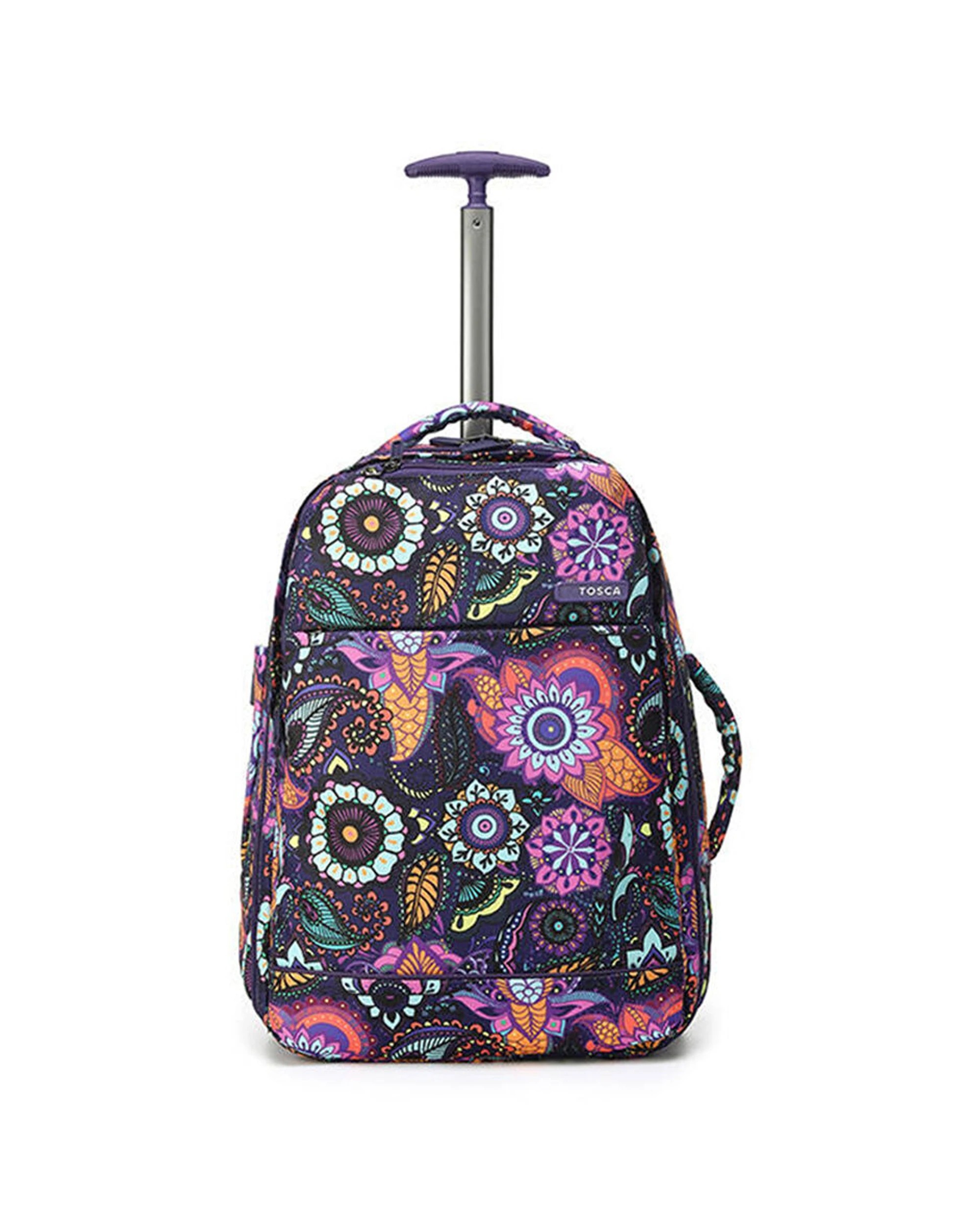 1 Tosca So-Lite Wheeled Trolley/Backpack - Multi, 1 of 4