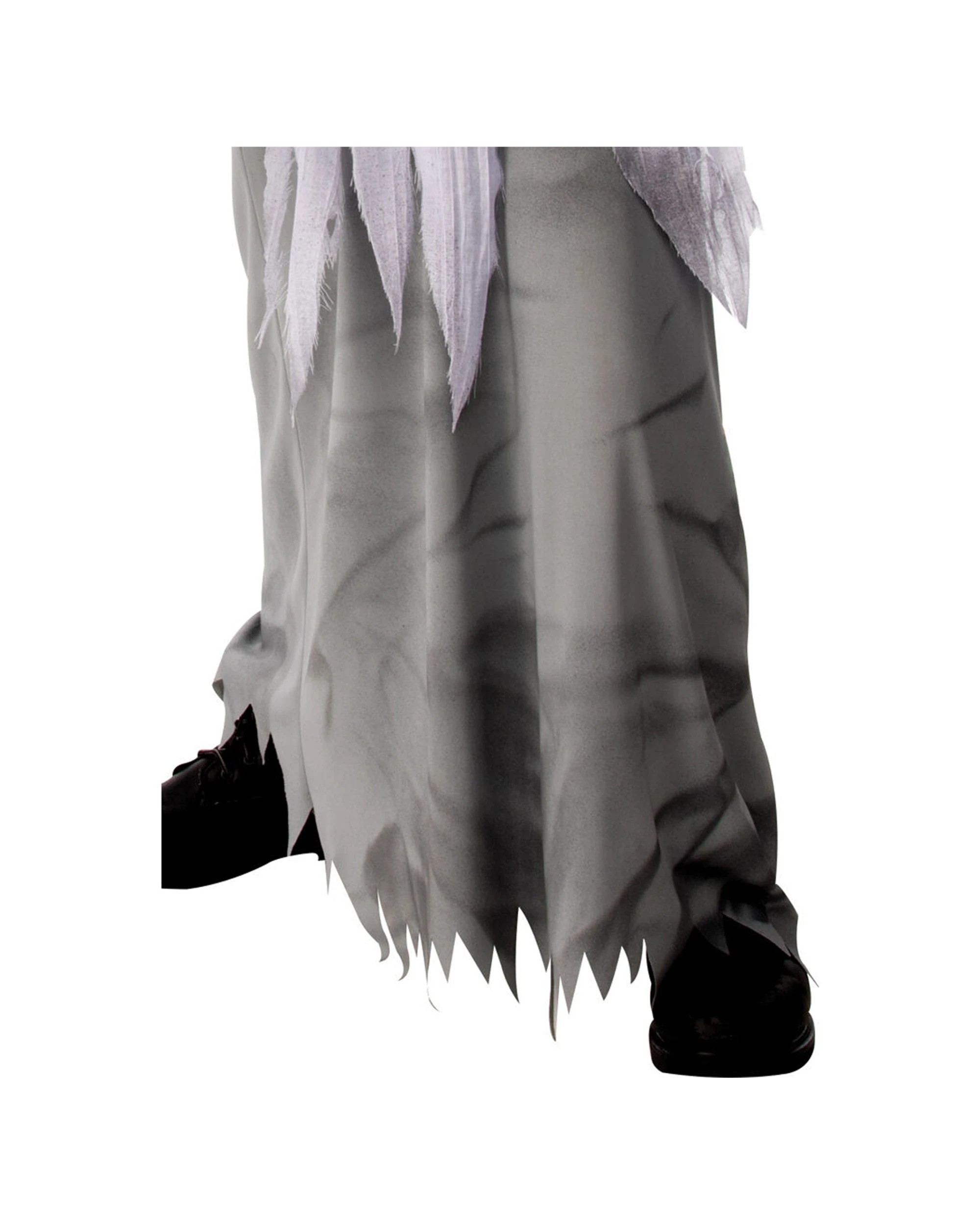 4 Rubies Demon Hooded Robe Dress Up Costume Size L - White, 4 of 4