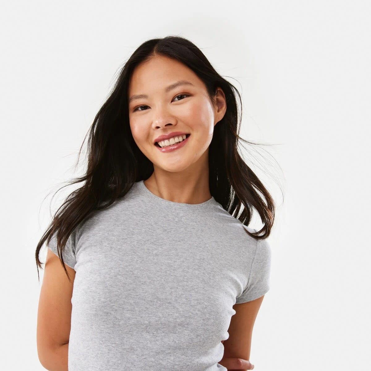 5 Short Sleeve Neat Fit T-shirt GREY MARLE, 5 of 7