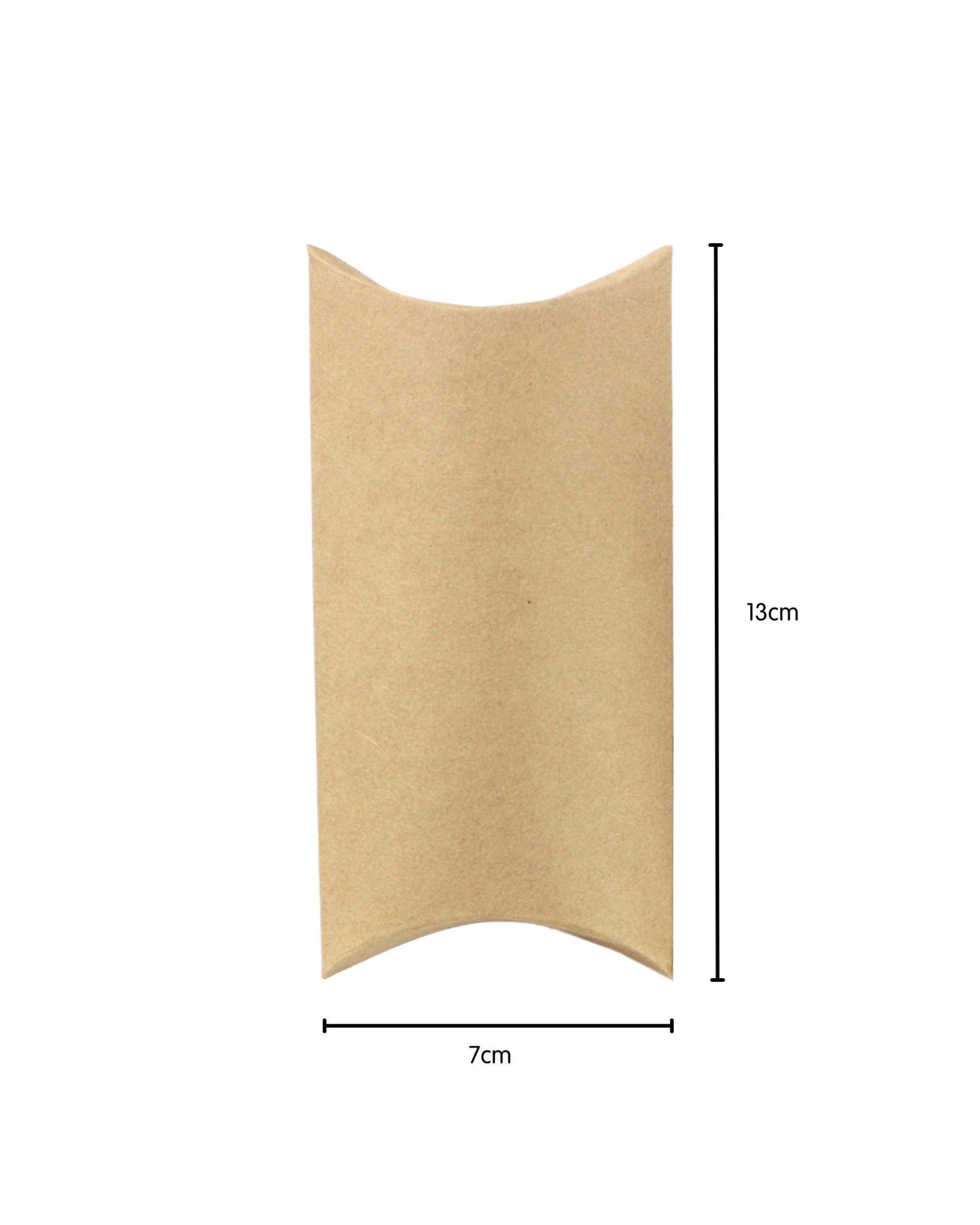 2 Party Maker Brown Kraft Paper Pillow Gift Boxes Pack of 6 - Brown, 2 of 3
