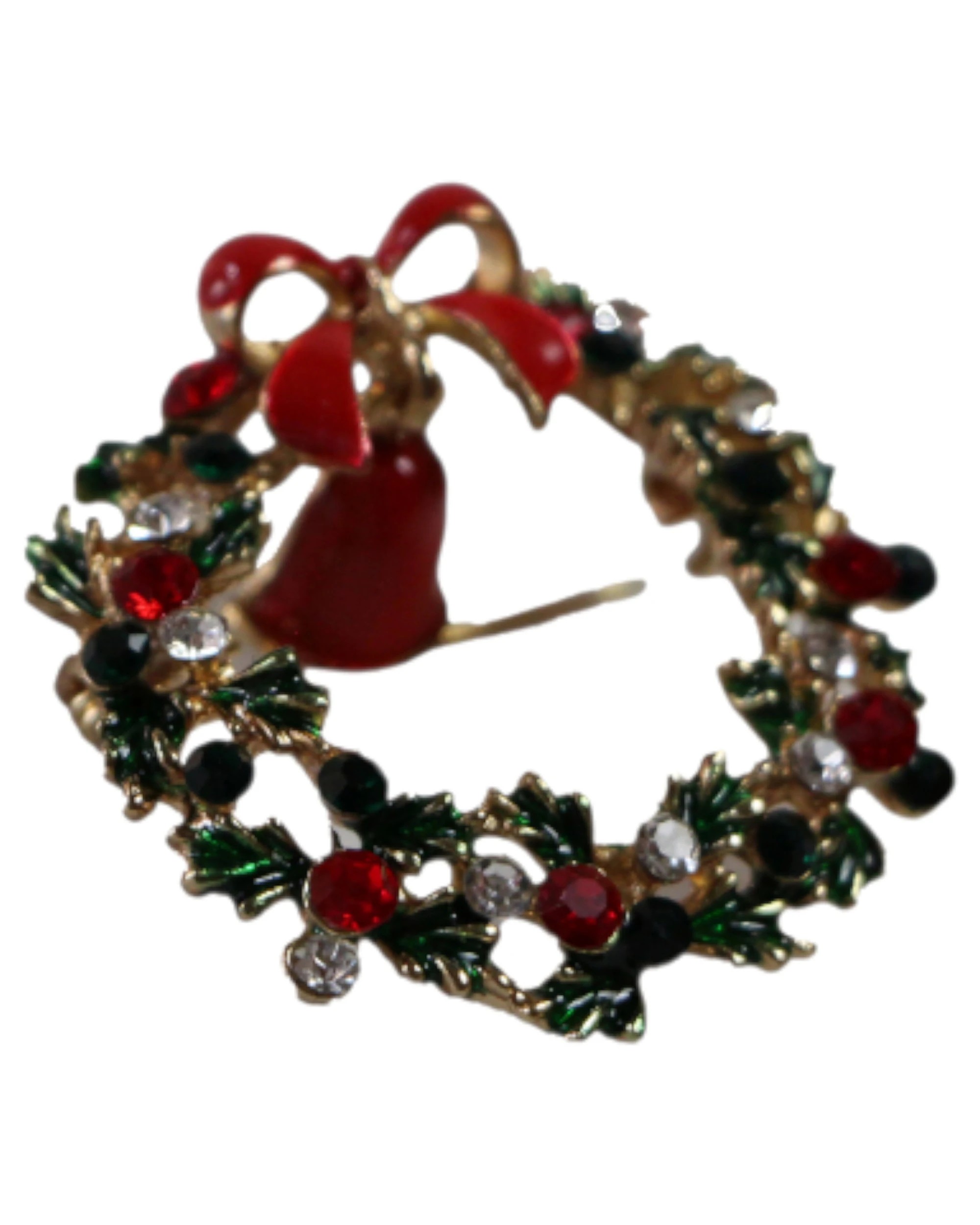 1 Zasel Christmas Wreath Brooch Blazer Shirt Pin - Multi, 1 of 1