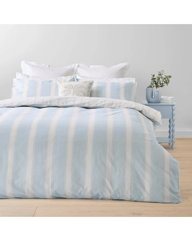 Cori Cotton Rich Reversible Quilt Cover Set - Queen