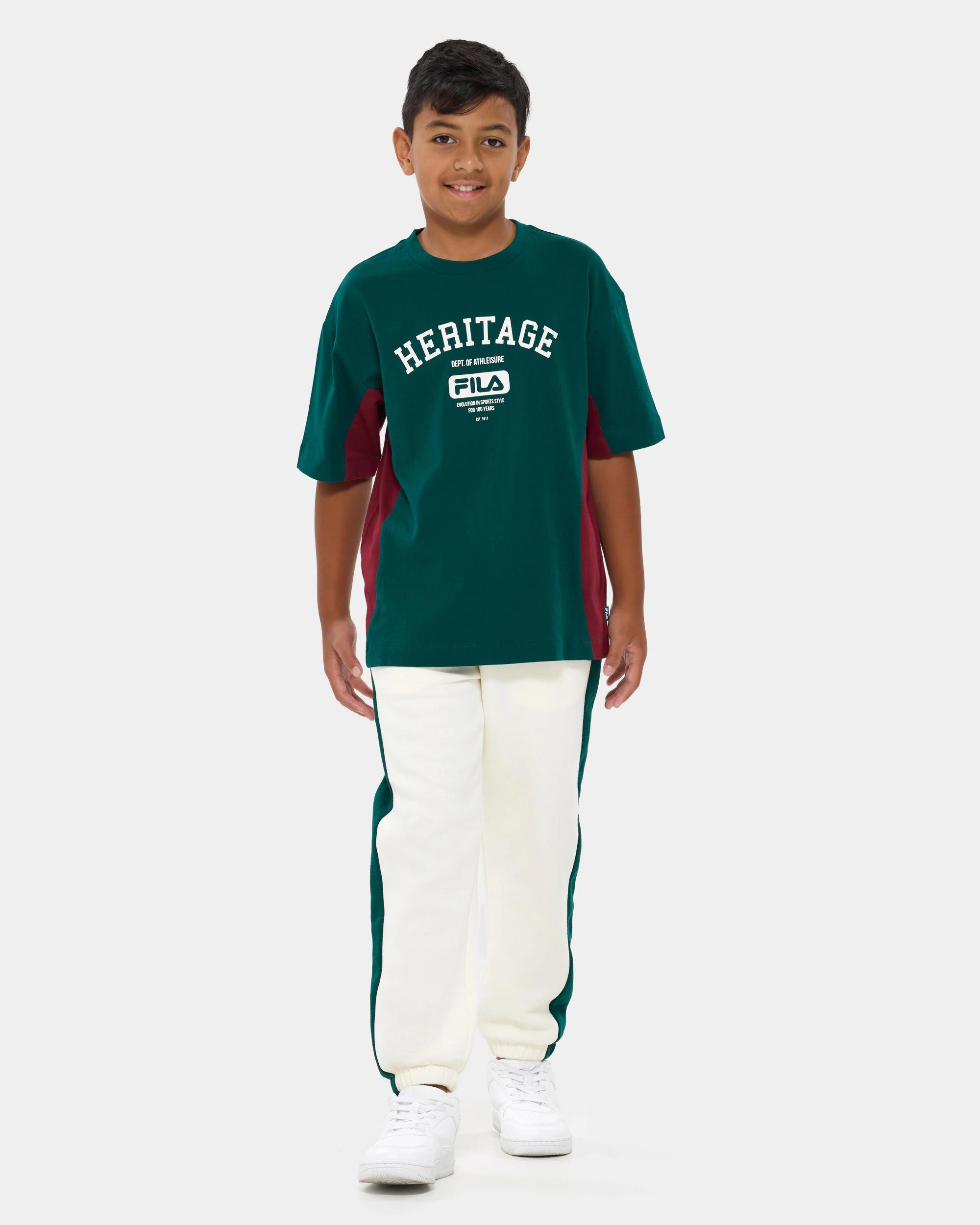 2 Fila Michael Heritage T-Shirt GREEN, 2 of 6