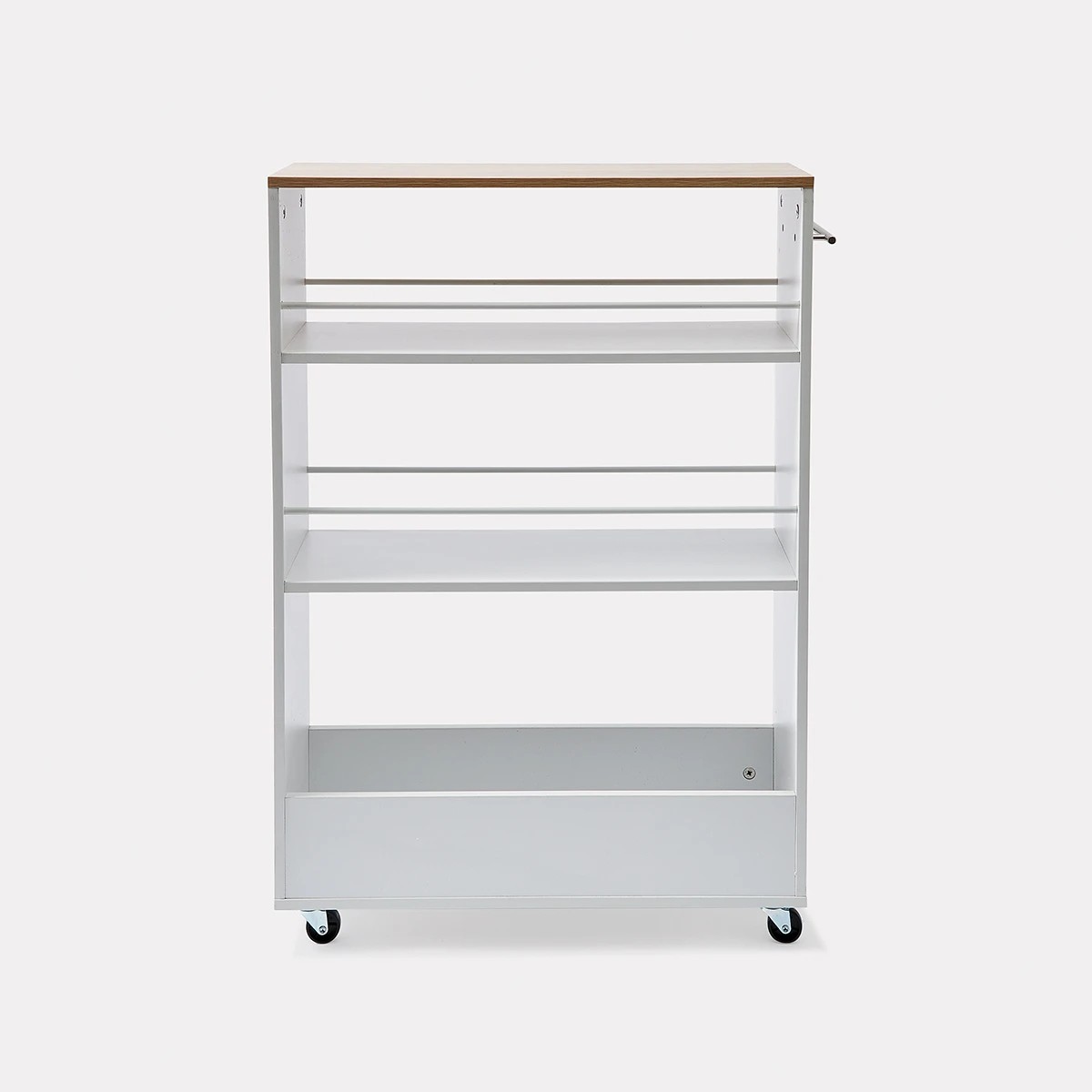 3 White Slimline Trolley, 3 of 10
