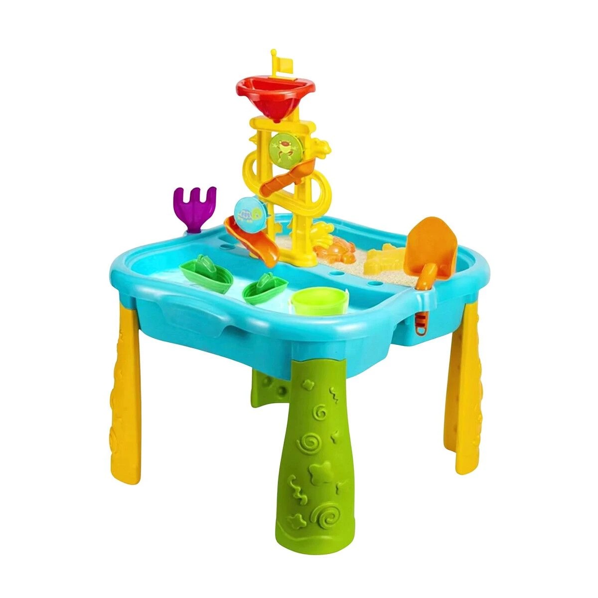 1 AUSWAY 2 in 1 Sand and Water Table Set Sensory Sandpit Station, 1 of 1