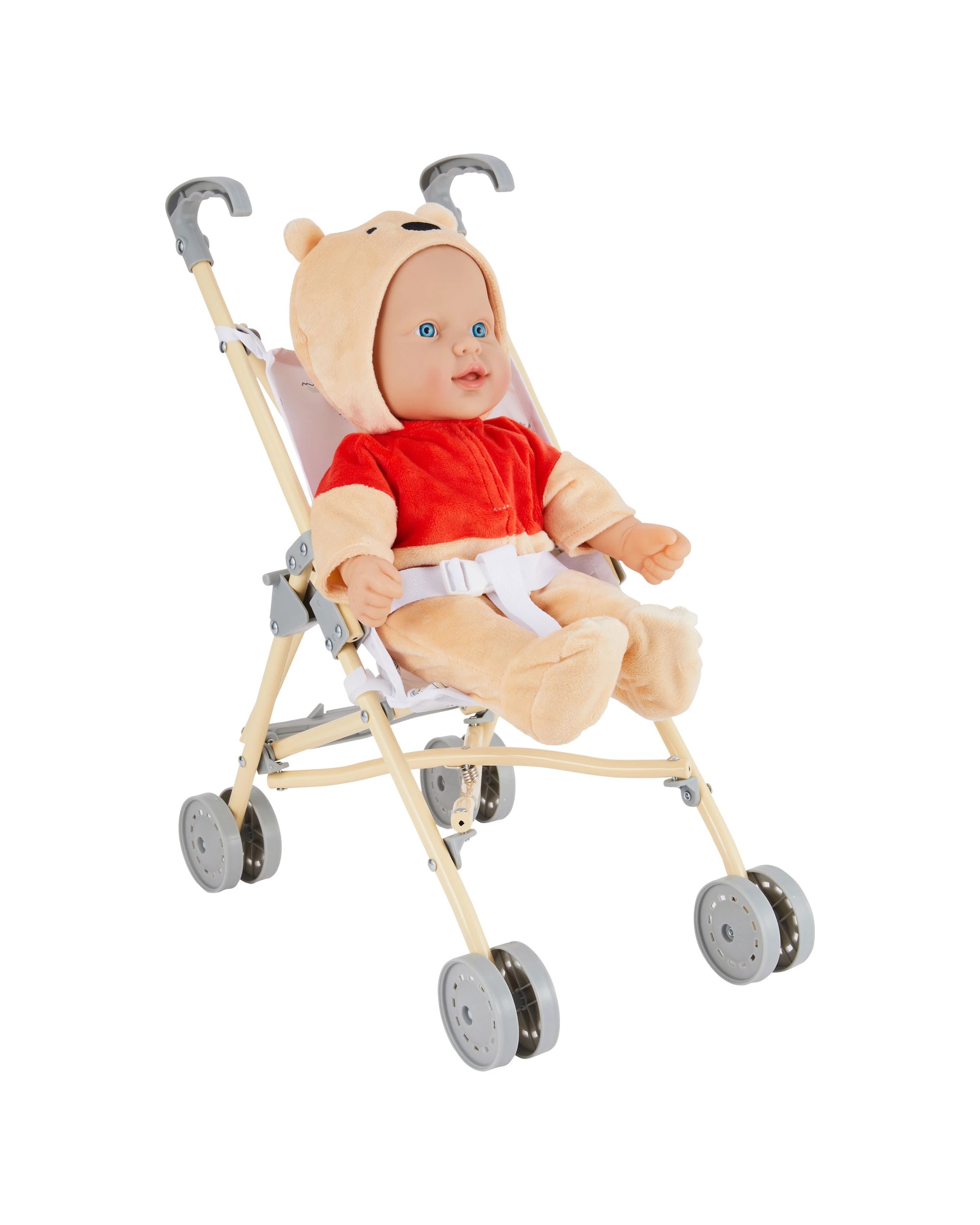 3 Disney Winnie the Pooh Doll and Stroller, 3 of 10