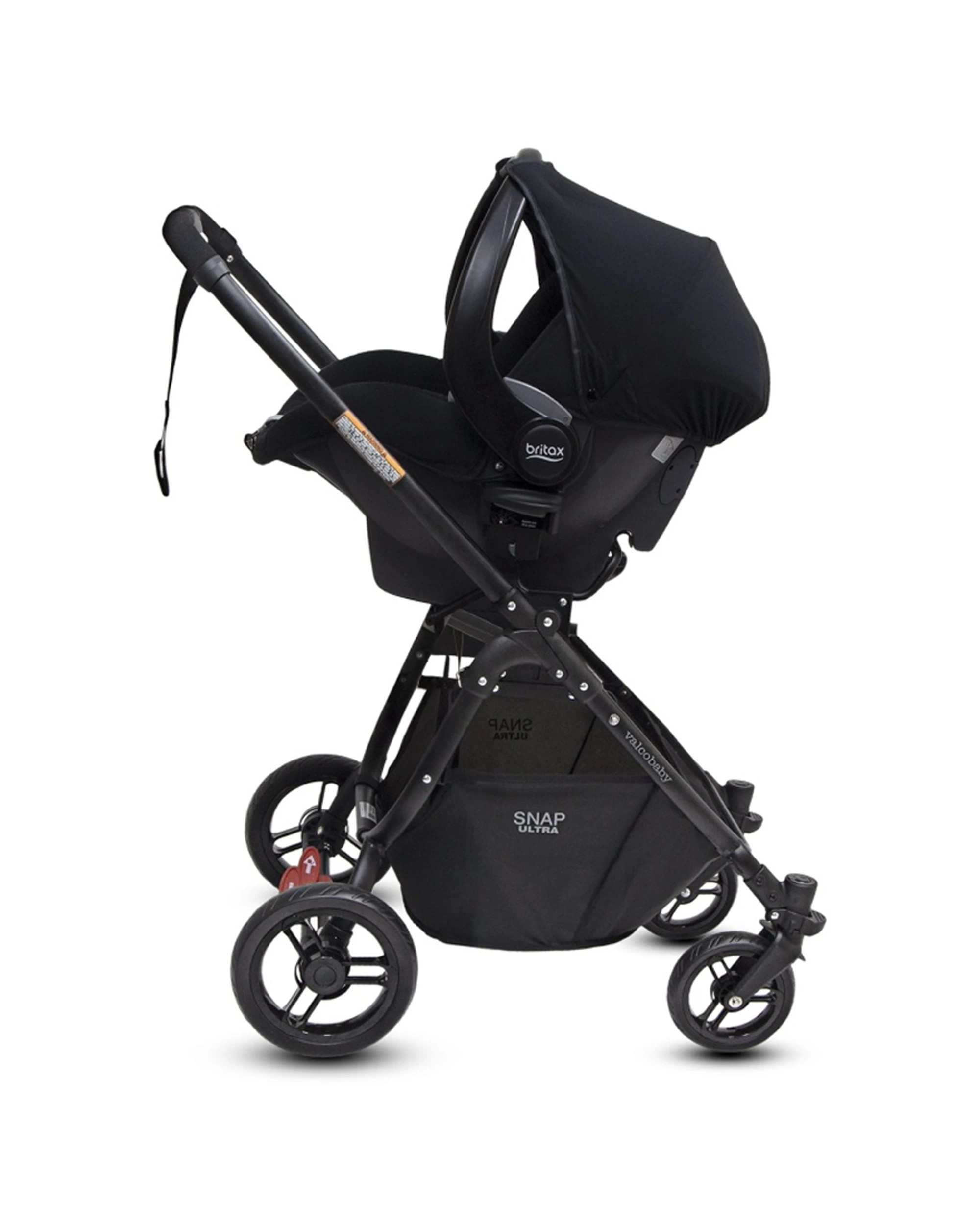 2 ValcoBaby Britax Safe-N-Sound Car Capsule Adaptor For Snap Ultra Velo Pram Stroller - Plain, 2 of 7