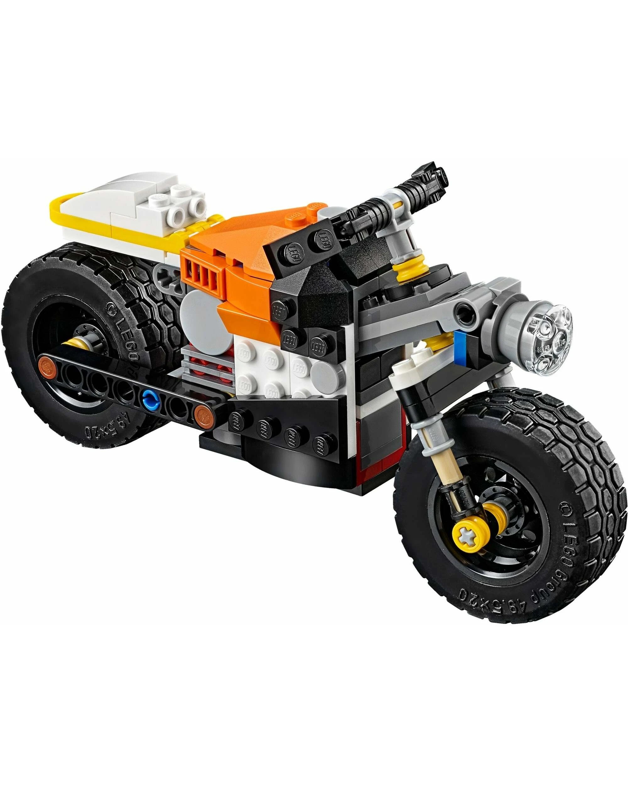 4 LEGO 31059 3-in-1 Sunset Street Bike, Road Bike & Dragster, 4 of 5