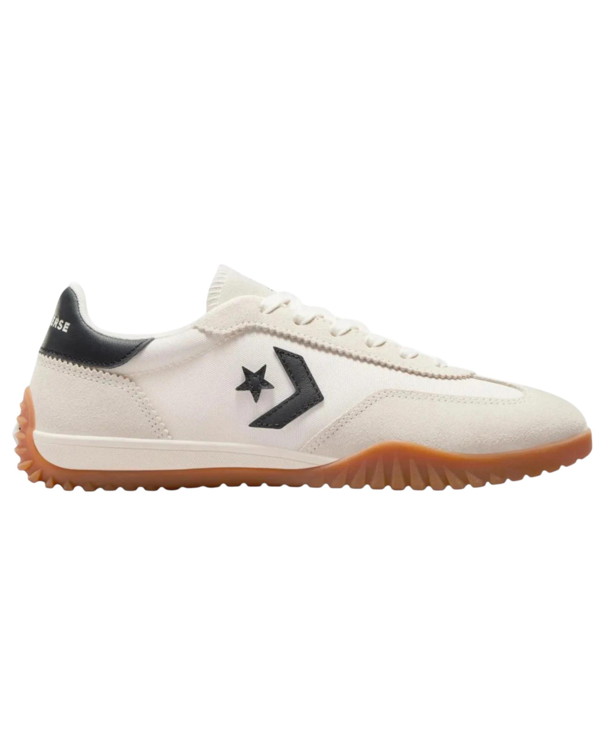 1 Converse Unisex Run Star Trainer Low Top Egret Casual Shoes Egret/black/honey, 1 of 9