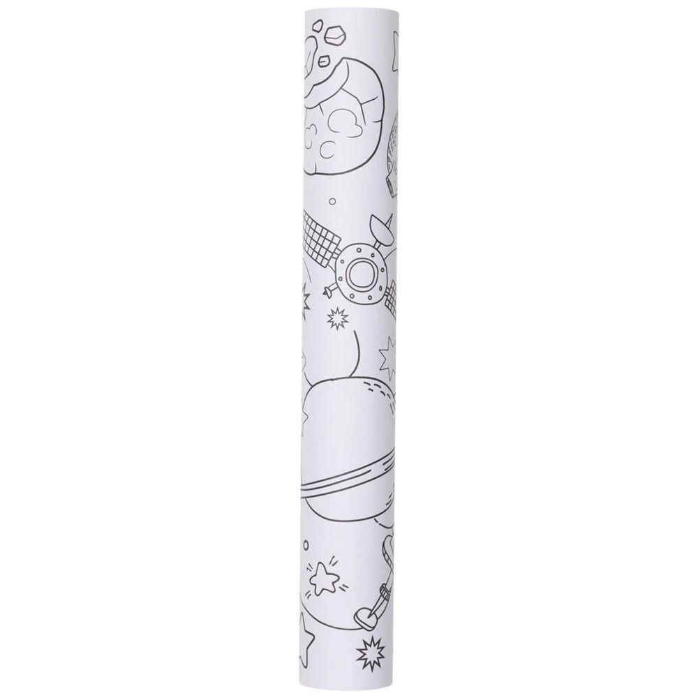 3 Colouring Paper Roll Set 30cm x 2.95m Space, 3 of 5