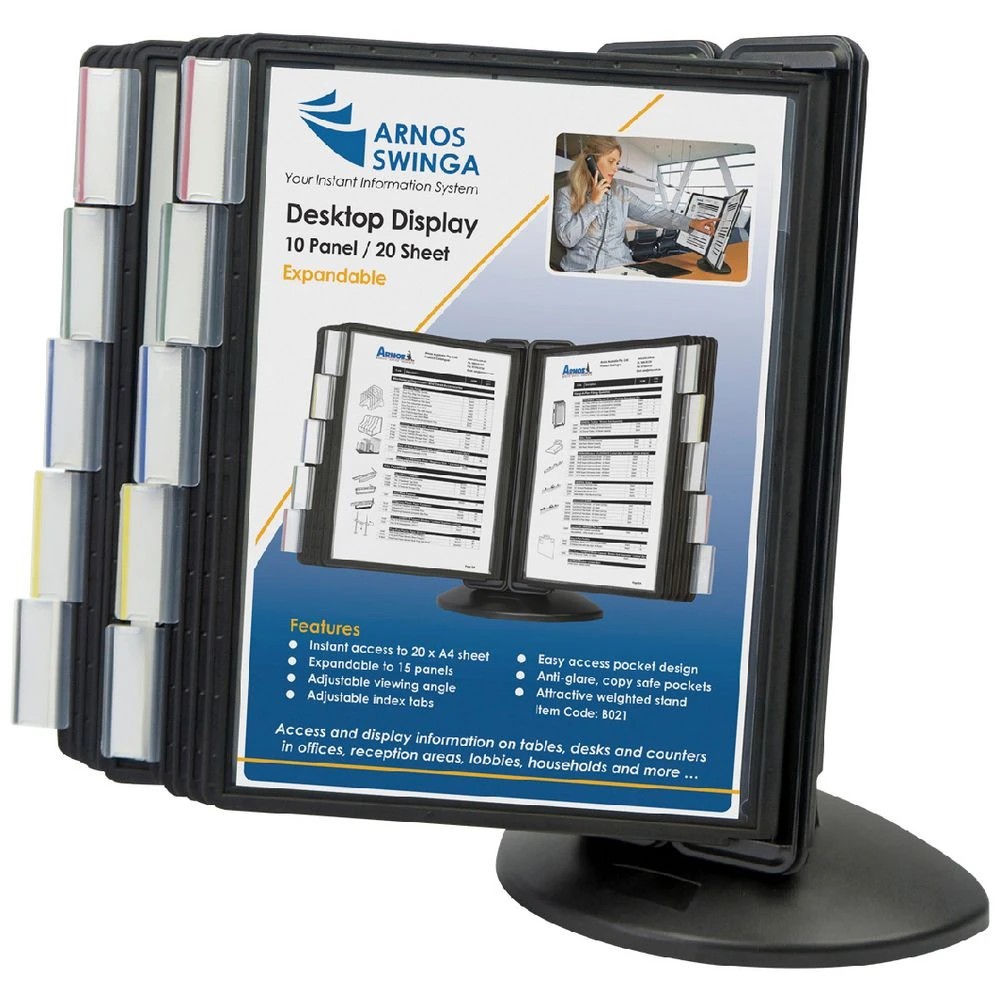 1 Arnos Swinga 10 Panel Display System, 1 of 3