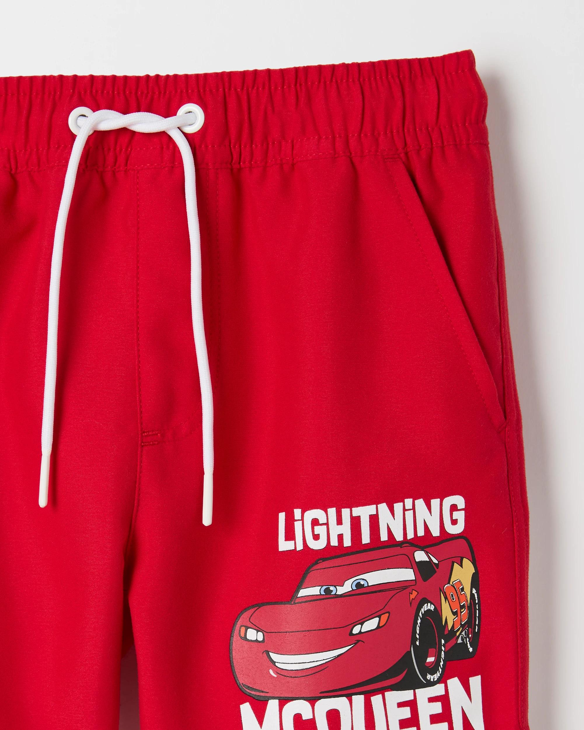 2 Disney Pixar Cars Swim Boardshorts RED, 2 of 2