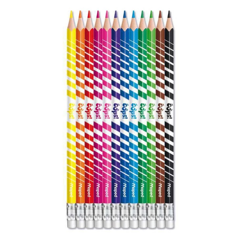 2 Maped Oops Coloured Pencils 12 Pack, 2 of 10