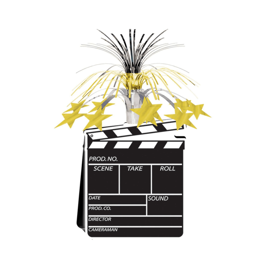 1 Beistle Movie Set Clapboard Centrepiece, 1 of 1