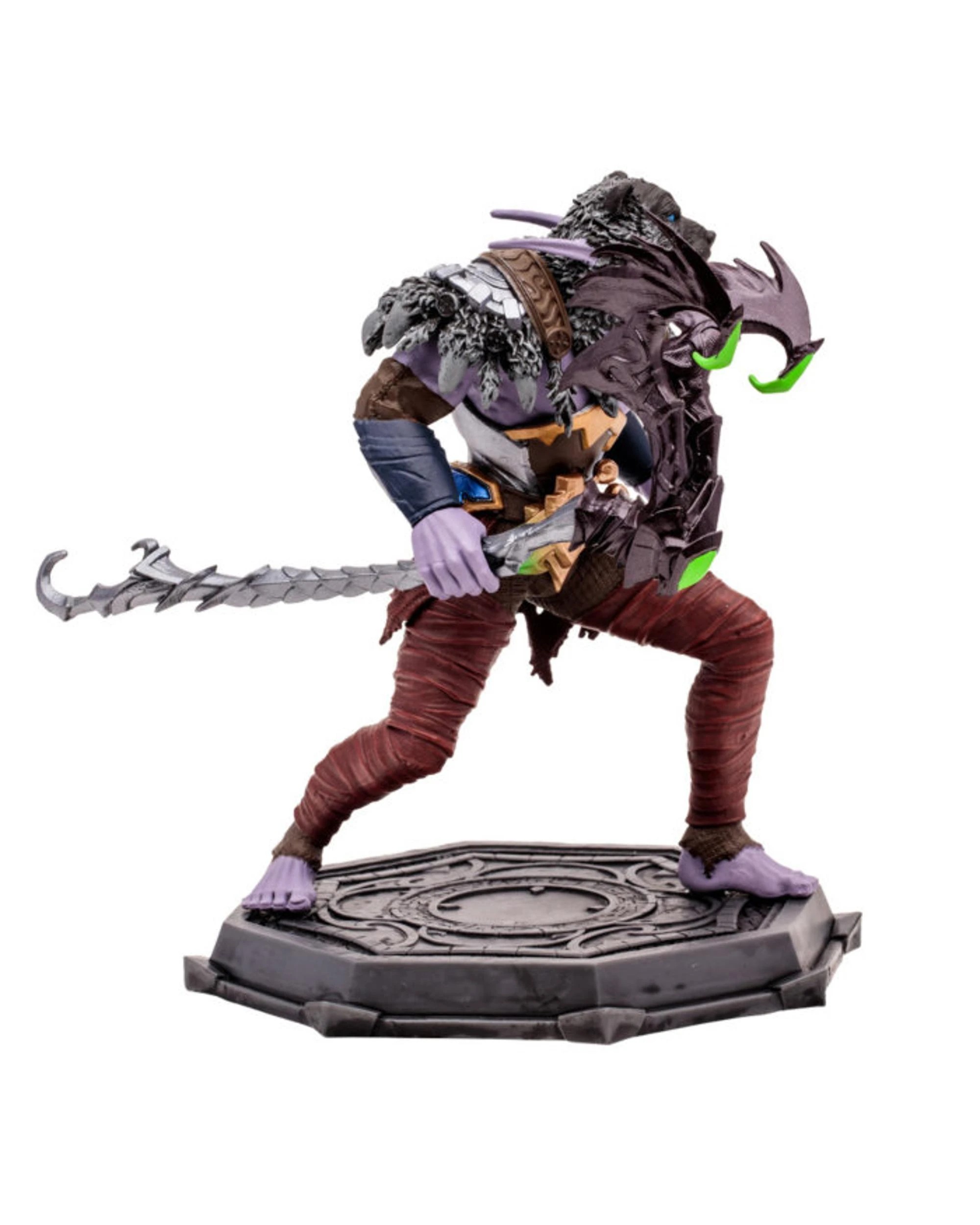 7 McFarlane World Of Warcraft Epic Elf Druid/Rogue 6 inch Figure, 7 of 10