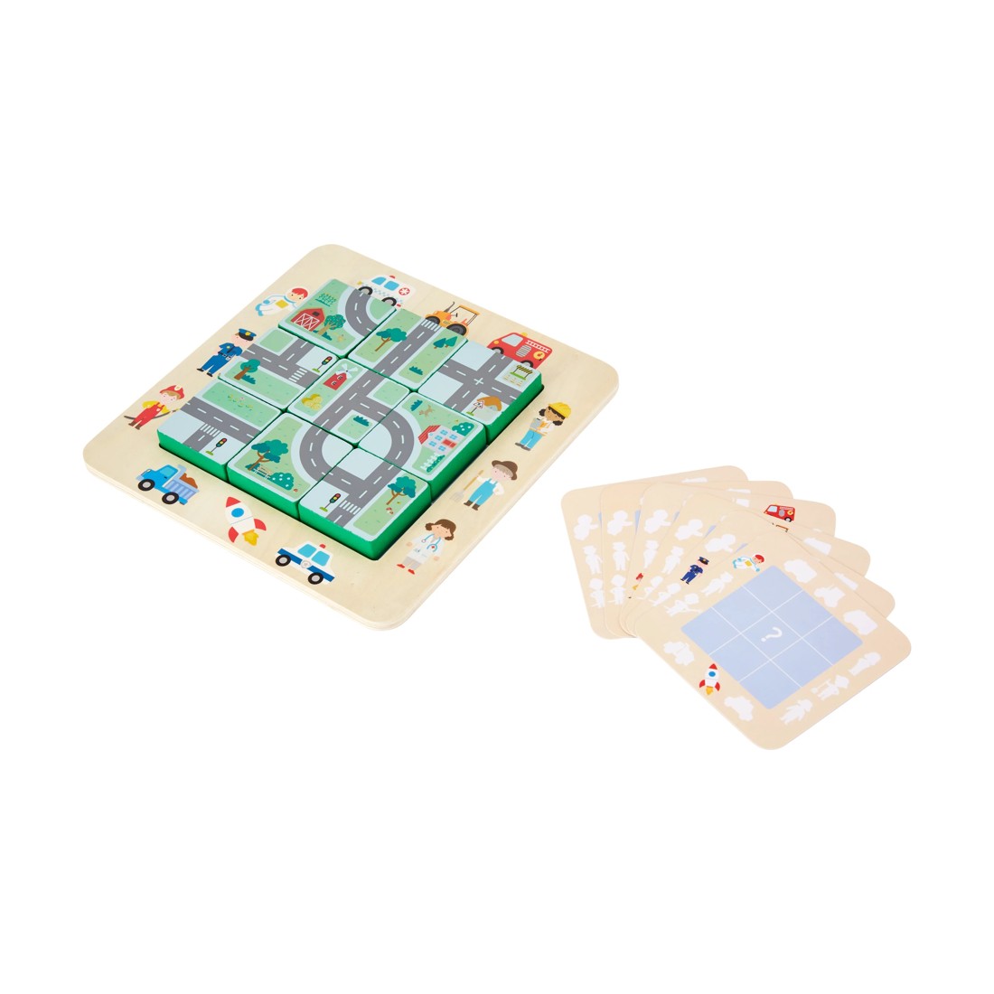 3 16 Piece Wooden Wayfinding Puzzle, 3 of 5