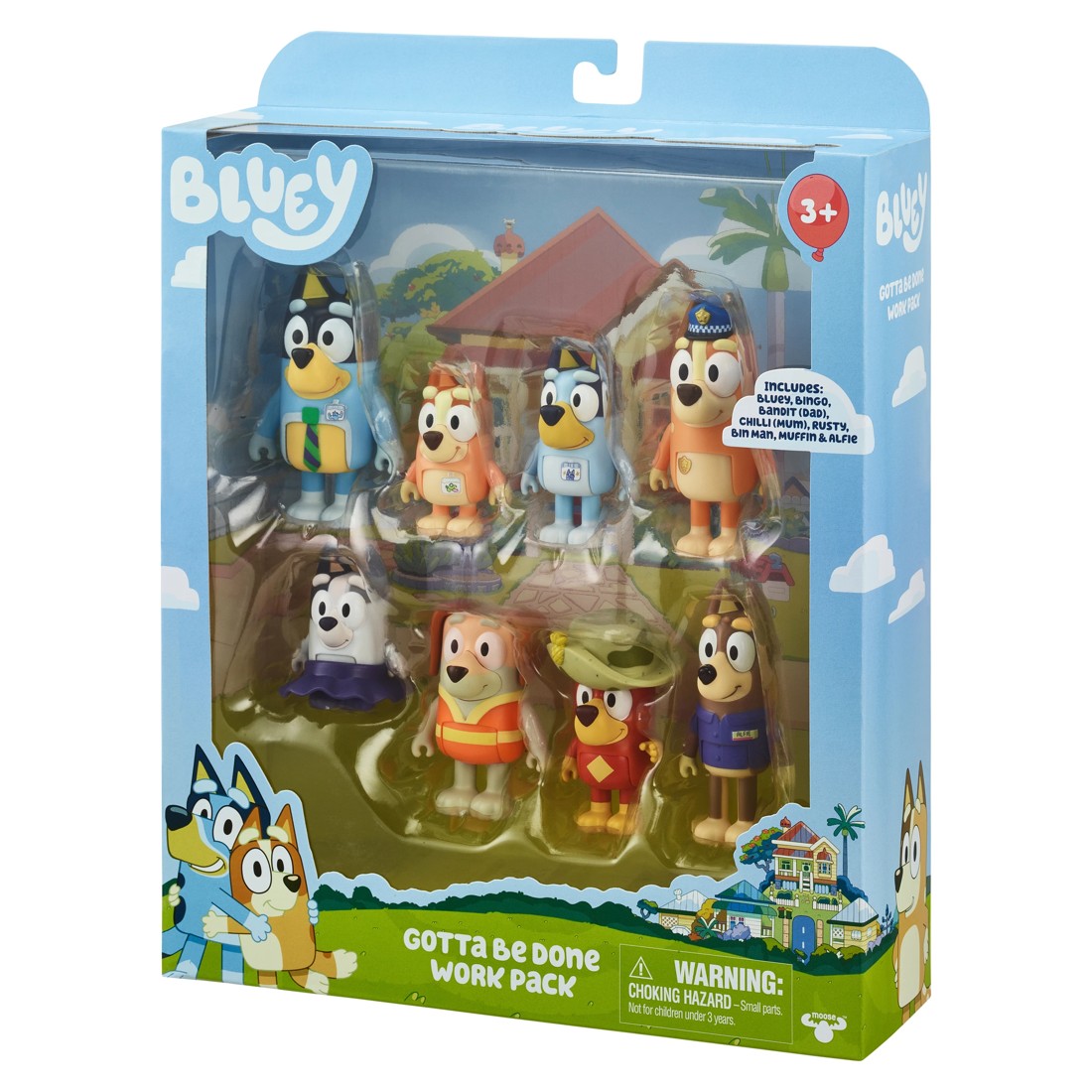 2 Bluey Series 9 Gotta Be Done Work Exclusive Pack, 2 of 6