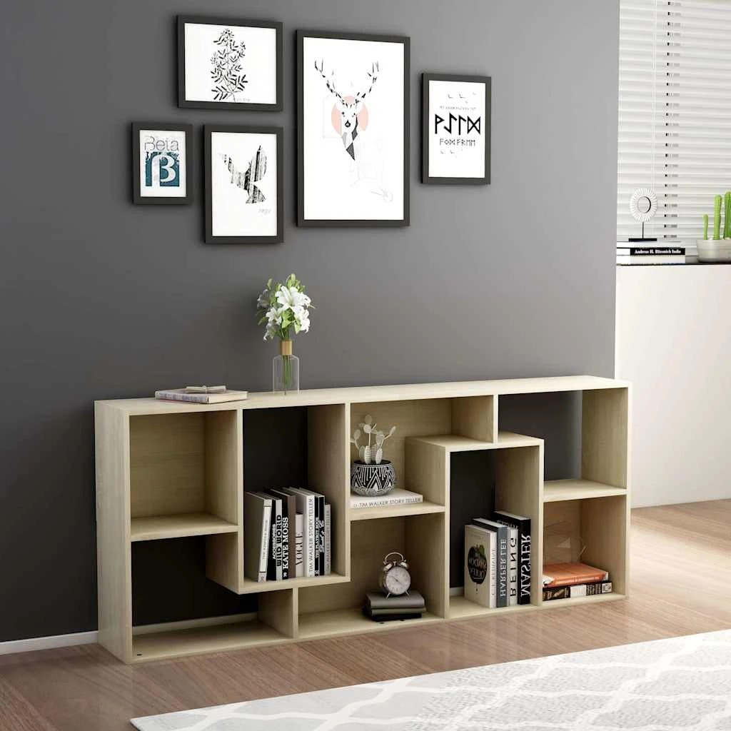 3 vidaXL Book cabinet Ample Storage - Brown, 3 of 10