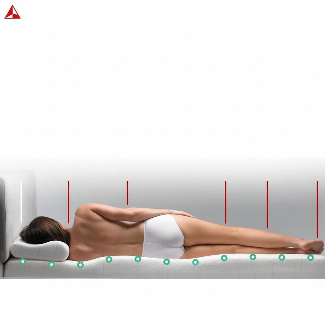 7 Giselle Bedding 27cm Mattress Euro Top Double Comfort Support Breathable Pressure Relief Hypoallergenic - White, 7 of 7