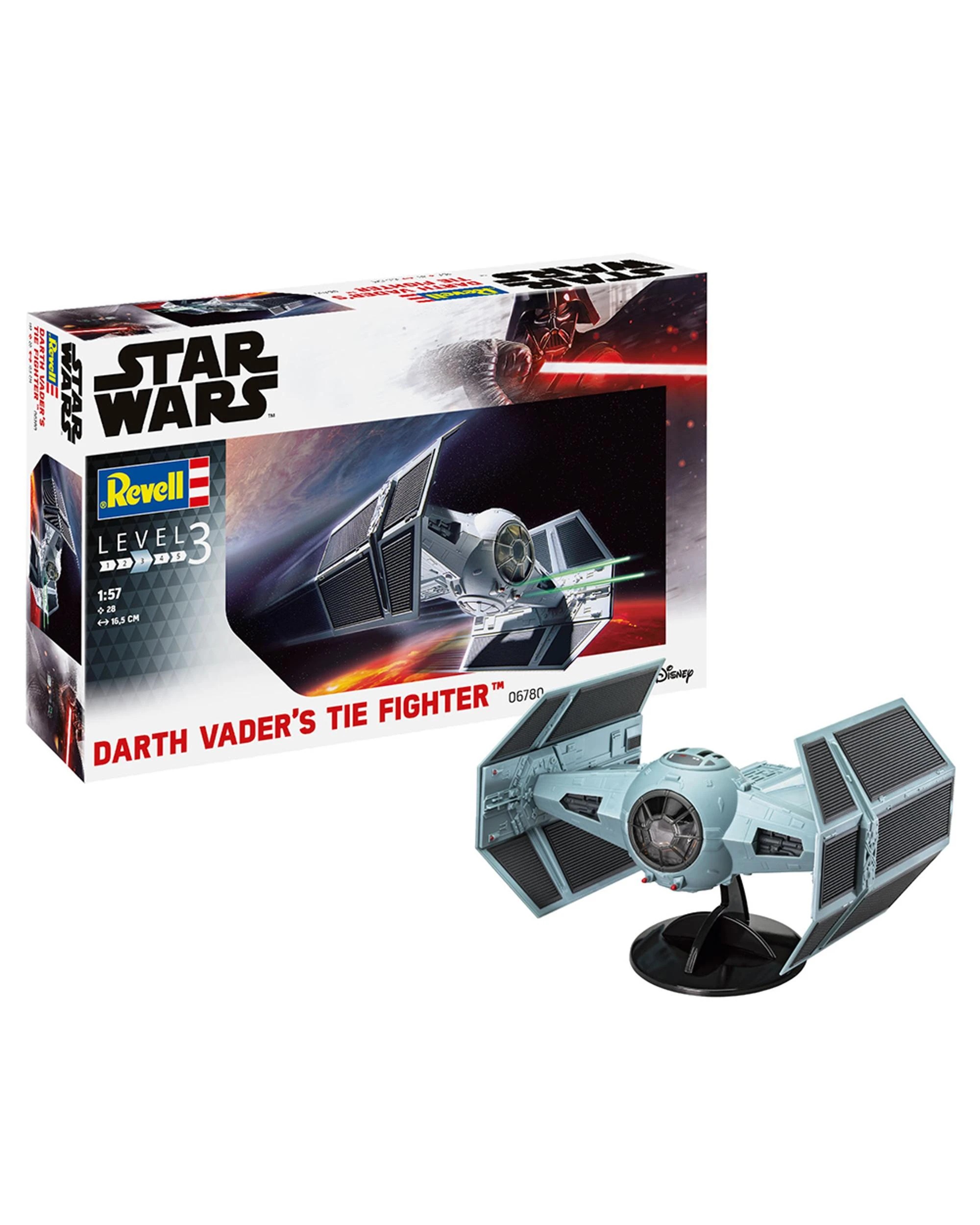 1 Revell Star Wars Darth Vader's TIE Fighter 1:57 Model Kit, 1 of 5