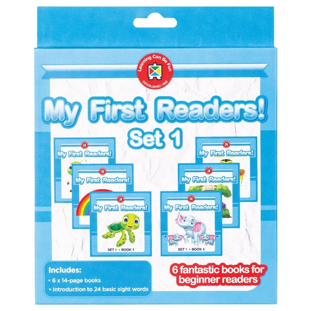 2 Learning Can Be Fun My First Readers Set 1, 2 of 4