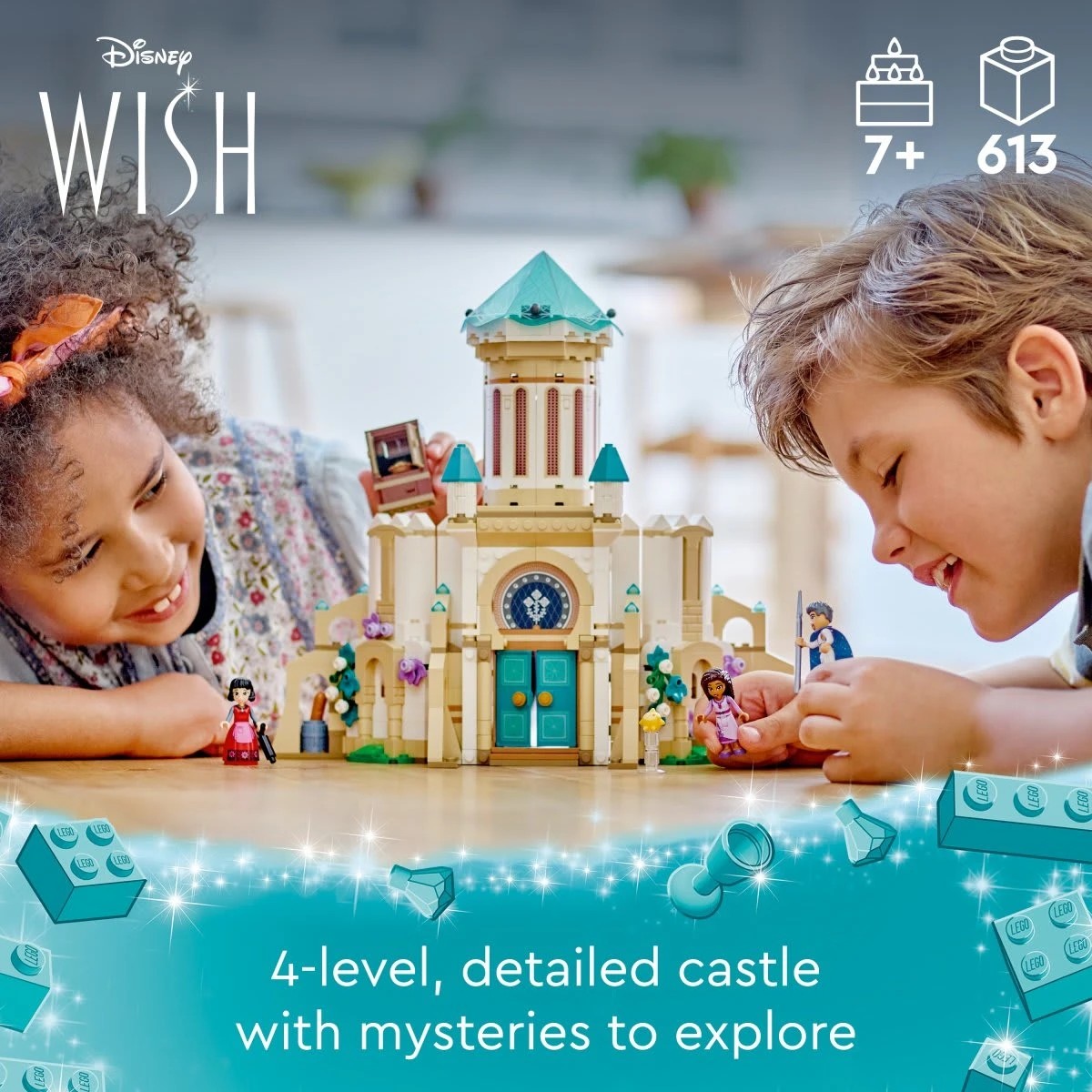 4 LEGO Disney Princess King Magnifico's Castle 43224, 4 of 10