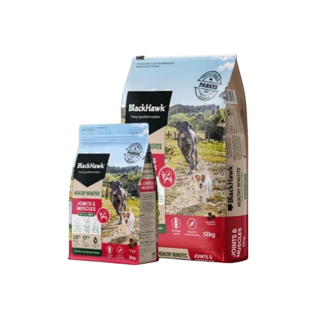 2 Black Hawk Healthy Benefits Joints & Muscles Adult Dog Dry Food - 2kg, 2 of 2