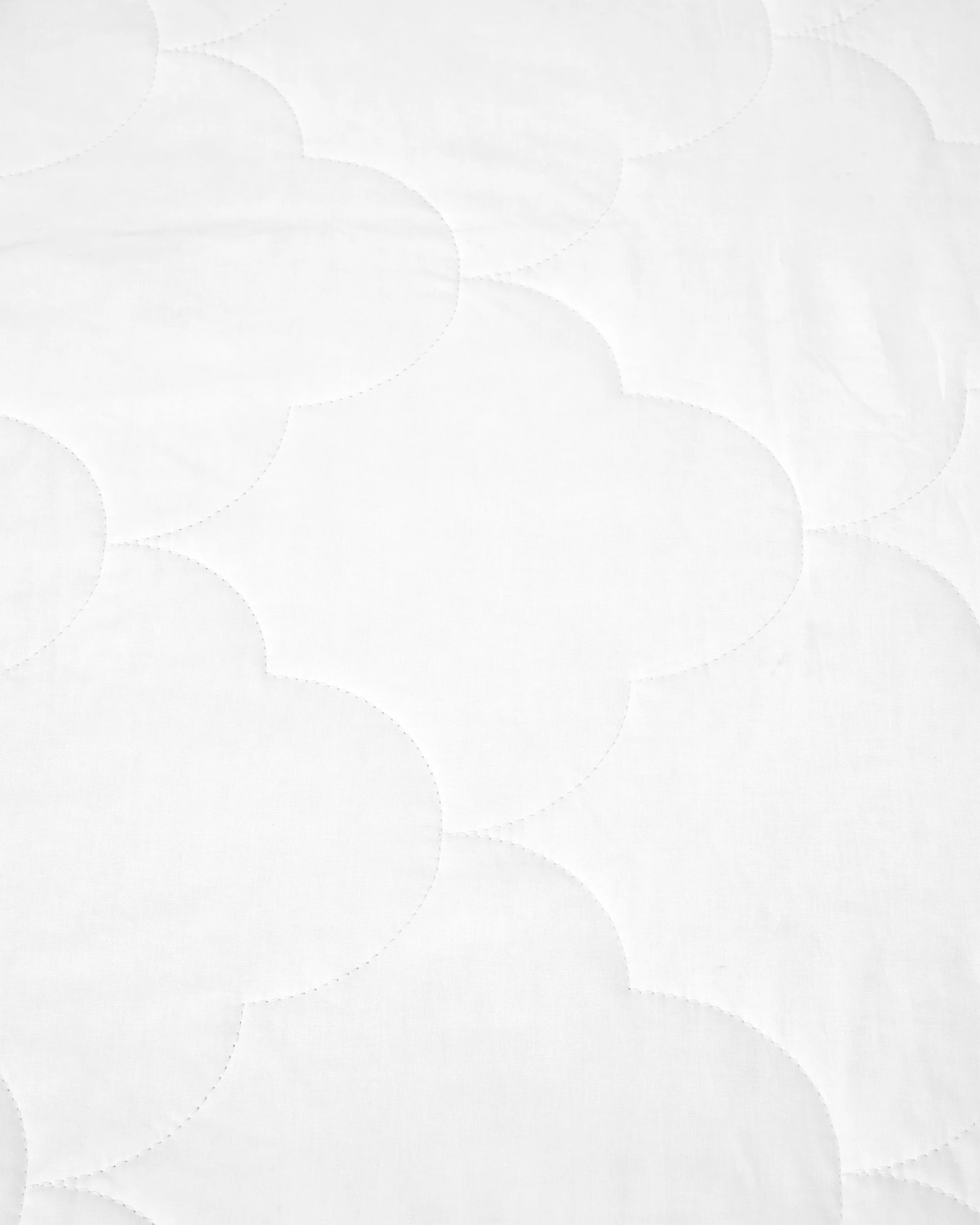 3 Low Warmth Summer Cotton Quilt - King Bed, White, 3 of 4