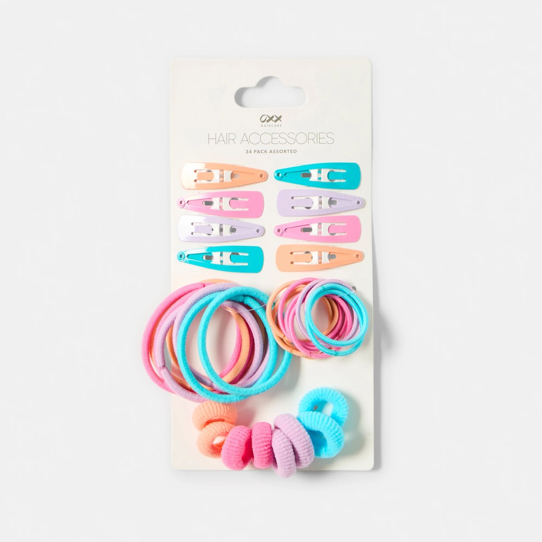 6 OXX Haircare 34 Pack Kids Mixed Hair Accessories, 6 of 6