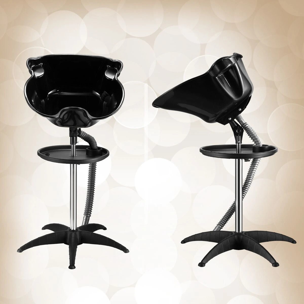 3 AUSWAY Large Barber Salon Basin Portable Shampoo Hairdressing, 3 of 5