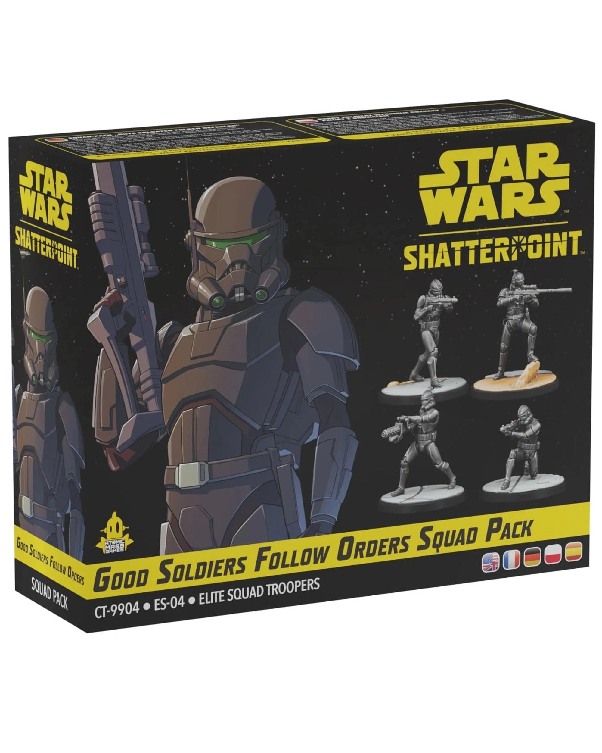 1 Star Wars Shatterpoint Good Soldiers Follow Orders Squad Pack Expansion Miniatures Game, 1 of 3