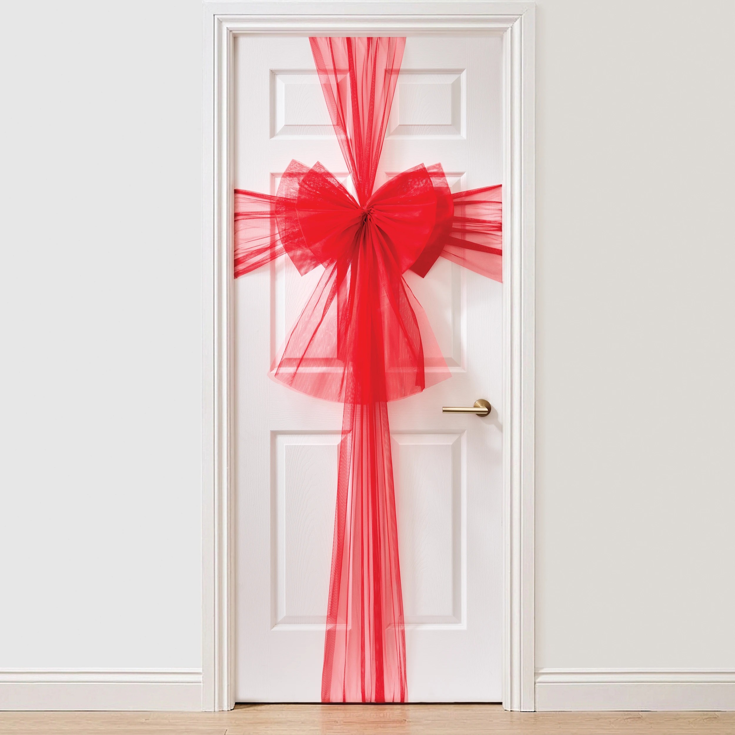 1 Tulle Door Bow, 1 of 8