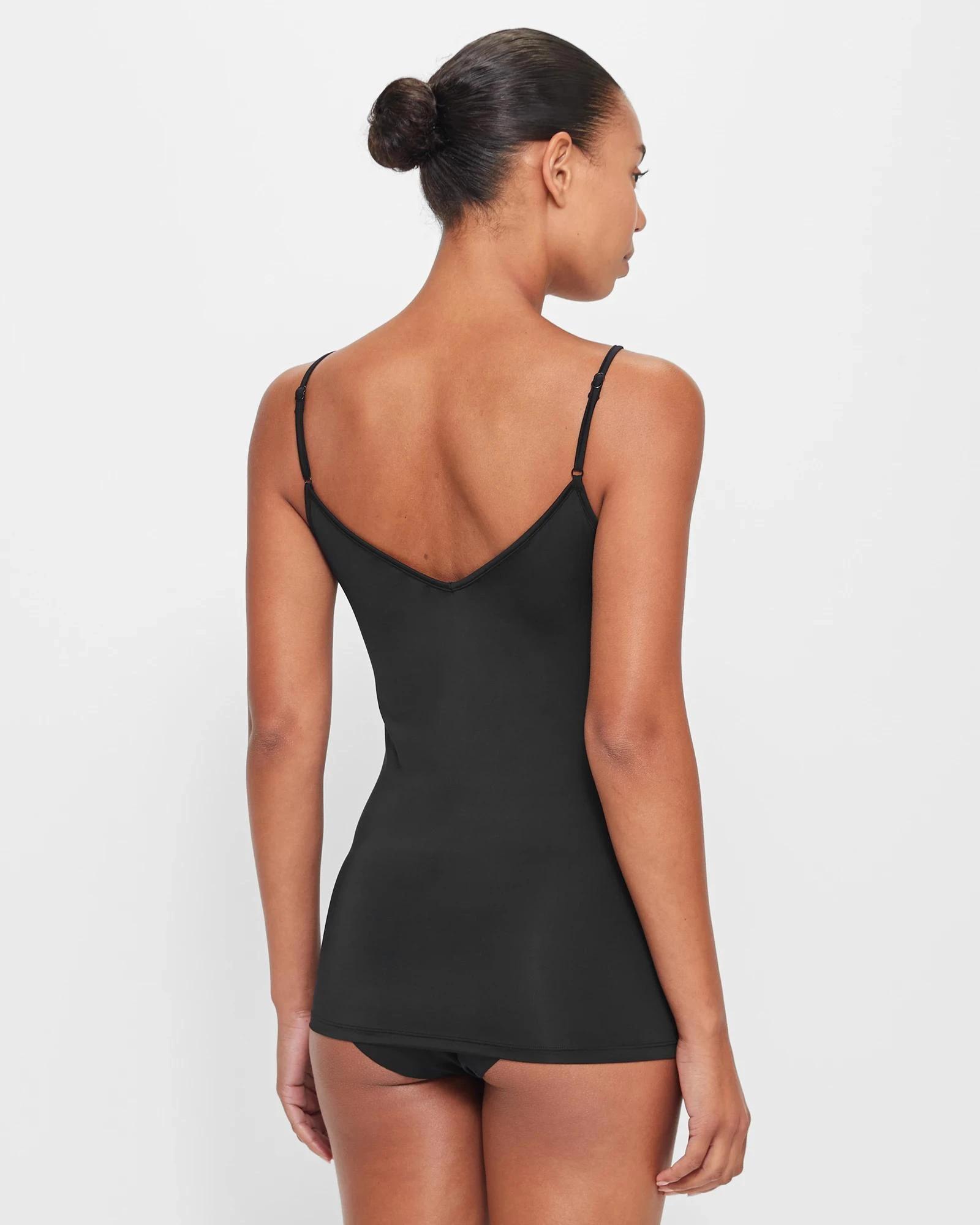 3 Target Microfibre Reversible Cami BLACK, 3 of 10