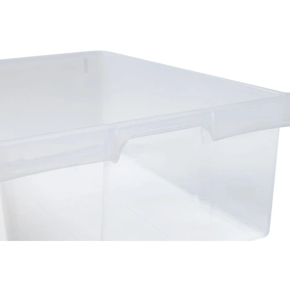 3 J.Burrows 4 Drawer Storage Tower on Wheels White, 3 of 8